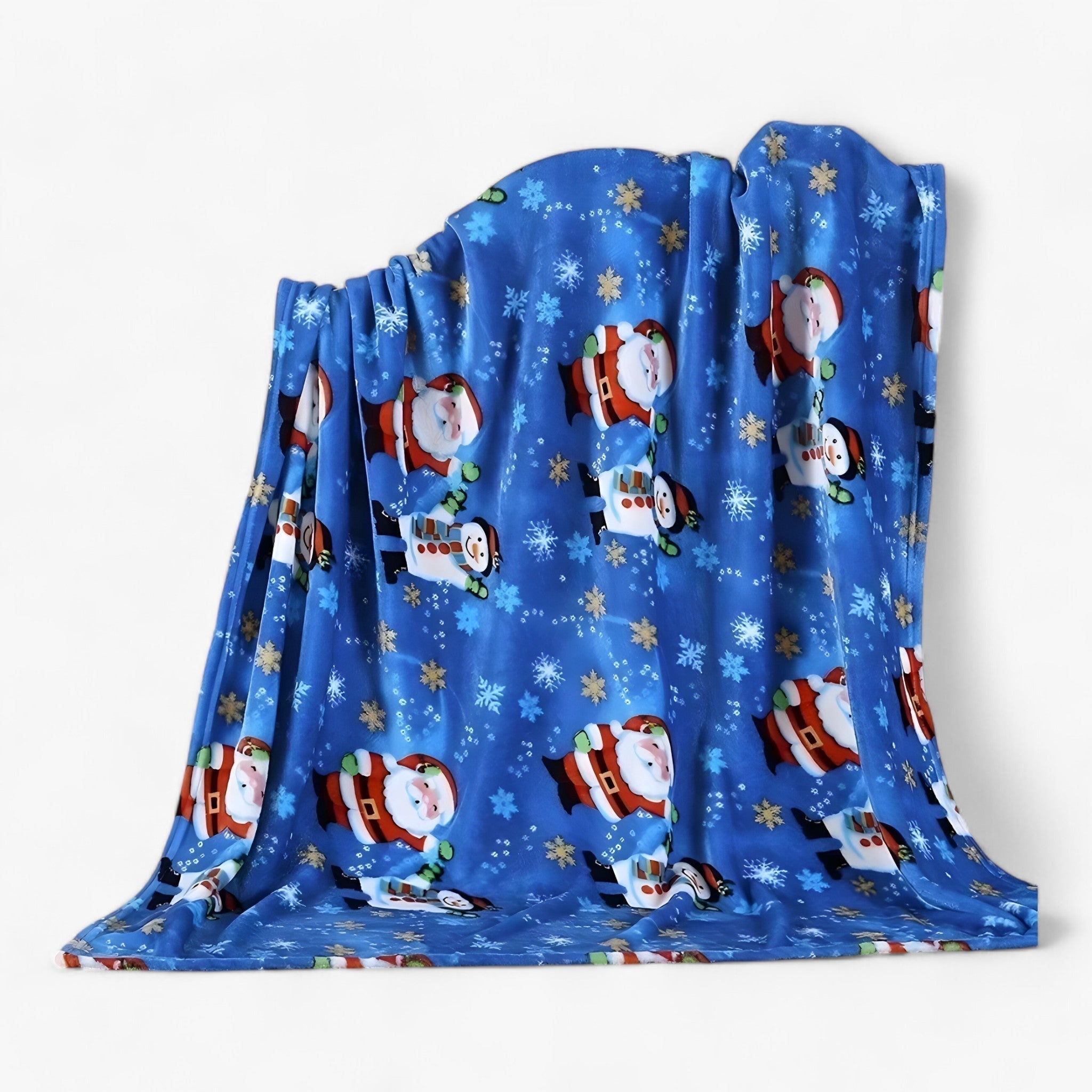 Coperta Natalizia in Pile - - accessori per la casa accessorio festivo atmosfera accogliente biancheria da letto coperta coperta natalizia decorazione invernale design elegante morbidezza natalizia pile pile di alta qualità plaid regalo di Natale - Concept Palermo