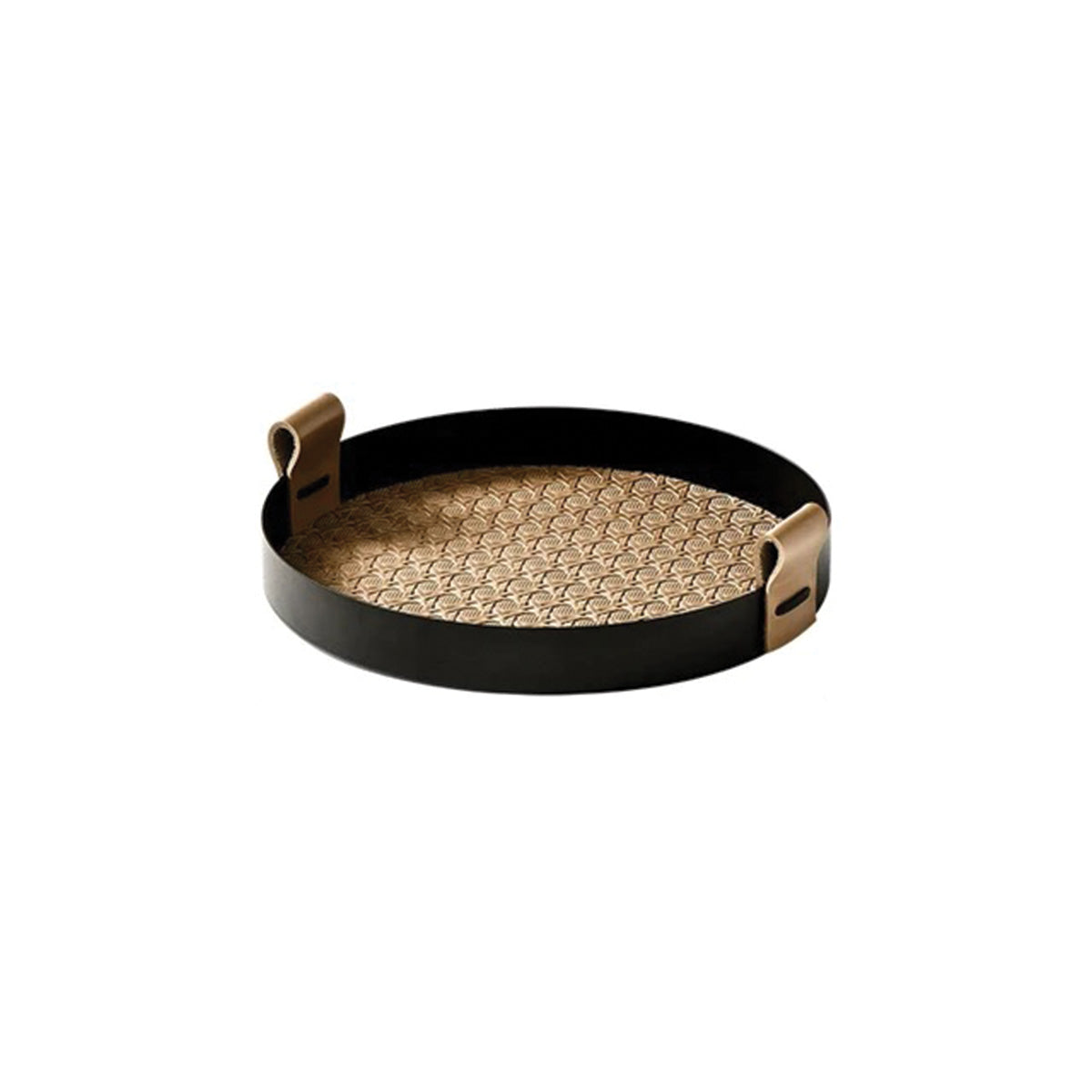 Dali Luxe Vassoio Decorativo Trasforma Il Tuo Design Domestico Pelle - Marrone Medio - dali dali luxe Decor decorativo design domestico home & garden Kitchen luxe pelle Tableware - Concept Palermo