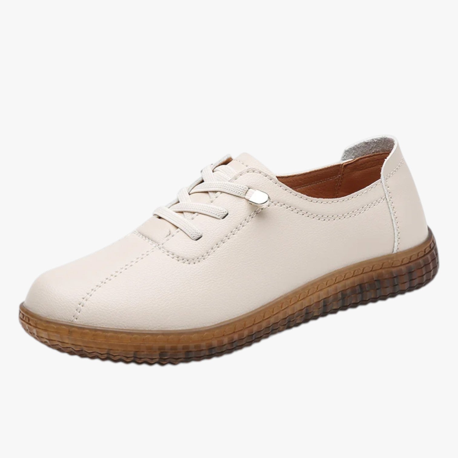 Sneaker da donna traspirante per l'uso estivo - Crema - Ademende Schoenen Casual Schoenen Comfortabele Sneakers Dames Sneakers donna estivo Flexibele Zool Geperforeerde Sneakers Lichte Sneakers Minimalistische Sneakers sneaker sneaker donna traspirante Ventilerende Sneakers Zomer Sneakers - Concept Palermo