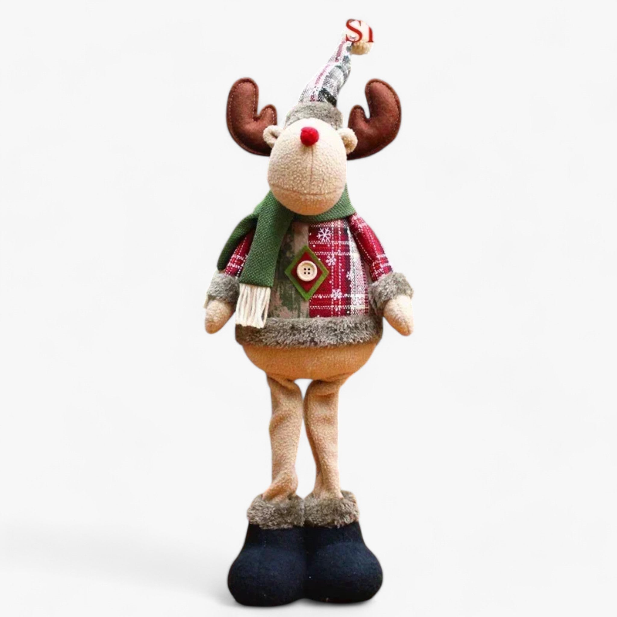 Decorazioni Natalizie in Peluche Giocose - Renna di Natale - atmosfera natalizia Babbo Natale decorazioni decorazioni festive decorazioni in peluche decorazioni natalizie decorazioni per interni decorazioni stagionali giocose natalizie peluche pupazzi di neve regali di Natale regalo per amici e familiari tradizioni natalizie - Concept Palermo