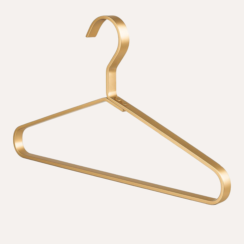 Grucce Uomo in Alluminio Slim Antiscivolo - Eleganza e Spazio - - accessori armadio antiscivolo appendiabiti uomo design slim grucce alluminio organizzazione guardaroba salvaspazio - Givera