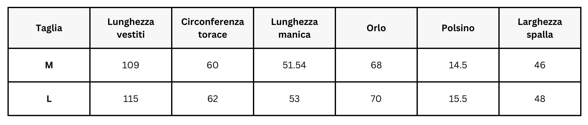 Size Guide