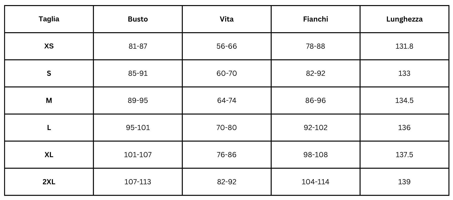Size Guide