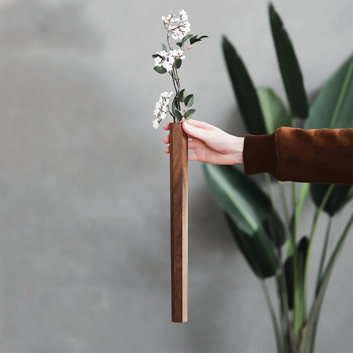Vasi a Flute Verticali per Fiori da Parete Stile di Decorazione con Piante - - Decor decorazione fiori flute home & garden parete piante stile Vases vasi Wall decoration - Concept Palermo