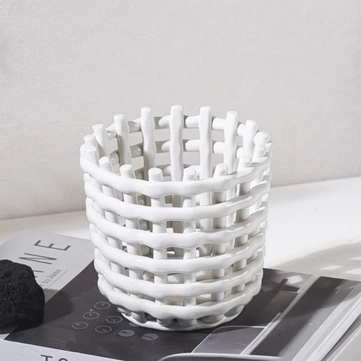 Collezione di Cestini Forma Soluzioni di Stoccaggio Stilose e Funzionali Uomo - - Ceramics cestini collezione collezione cestini Decor forma funzionali home & garden soluzioni stilose - Concept Palermo