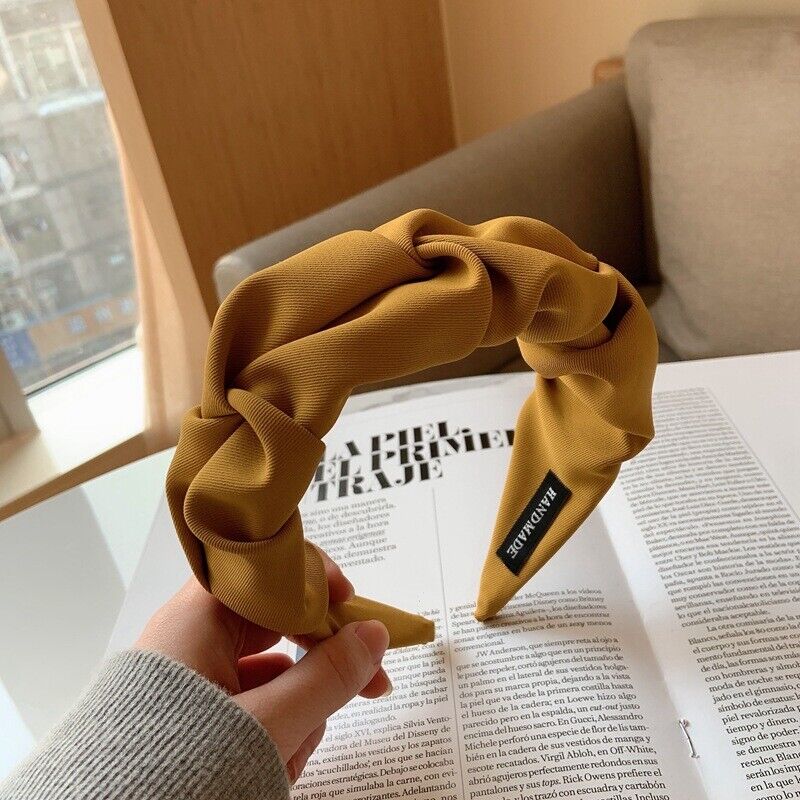 Eleva la tua acconciatura con questo cerchietto largo - Giallo - accessories acconciatura cerchietto eleva eleva acconciatura feed-agegroup-adult feed-cond-new feed-gender-female feed-gpc-166 feed-sizetype-regular jewelry largo questo - Concept Palermo