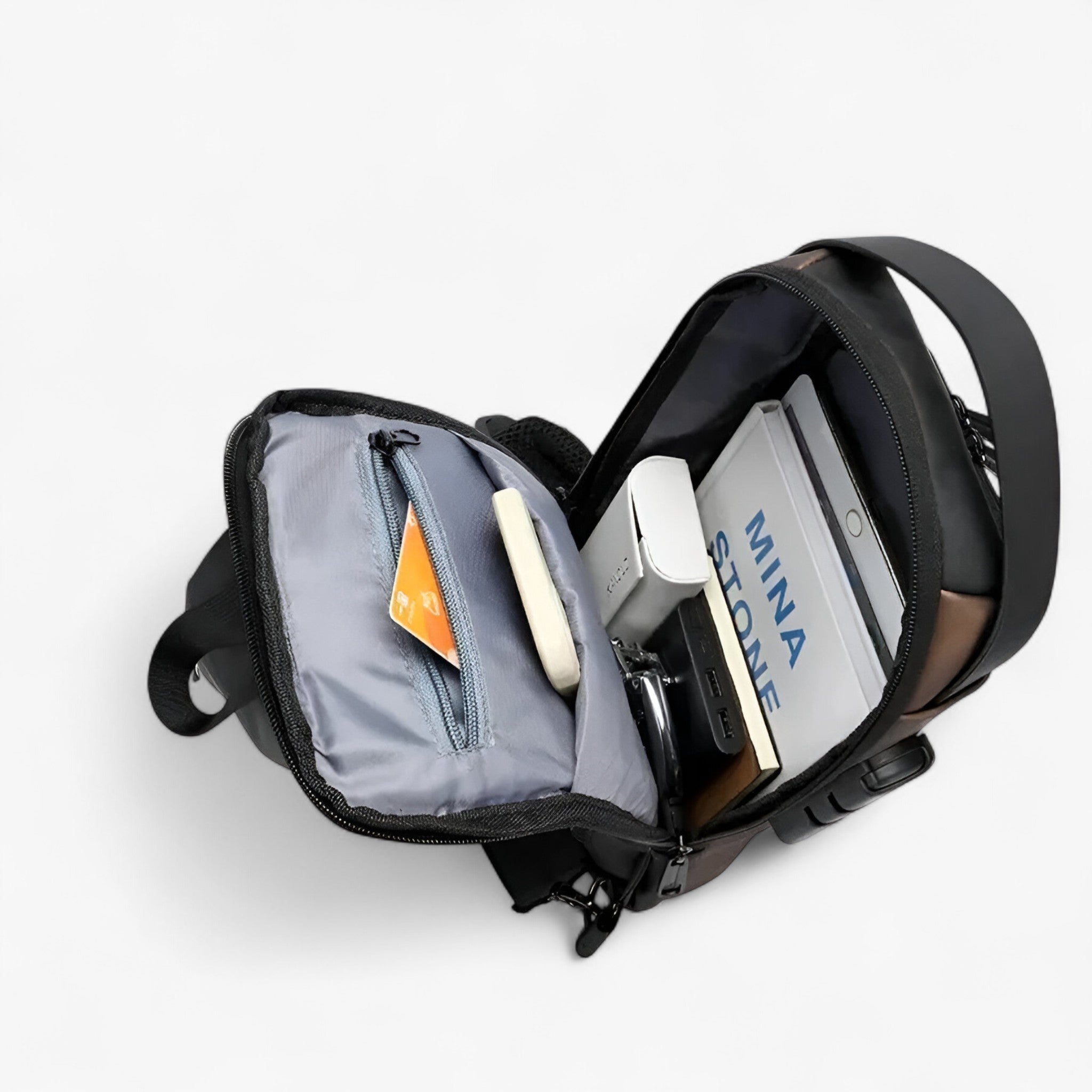 Borsa multifunzione a tracolla - - Bags borsa borsa multifunzione Crossbody Bags multifunzione Shoulder & Crossbody Bags tracolla - Concept Palermo