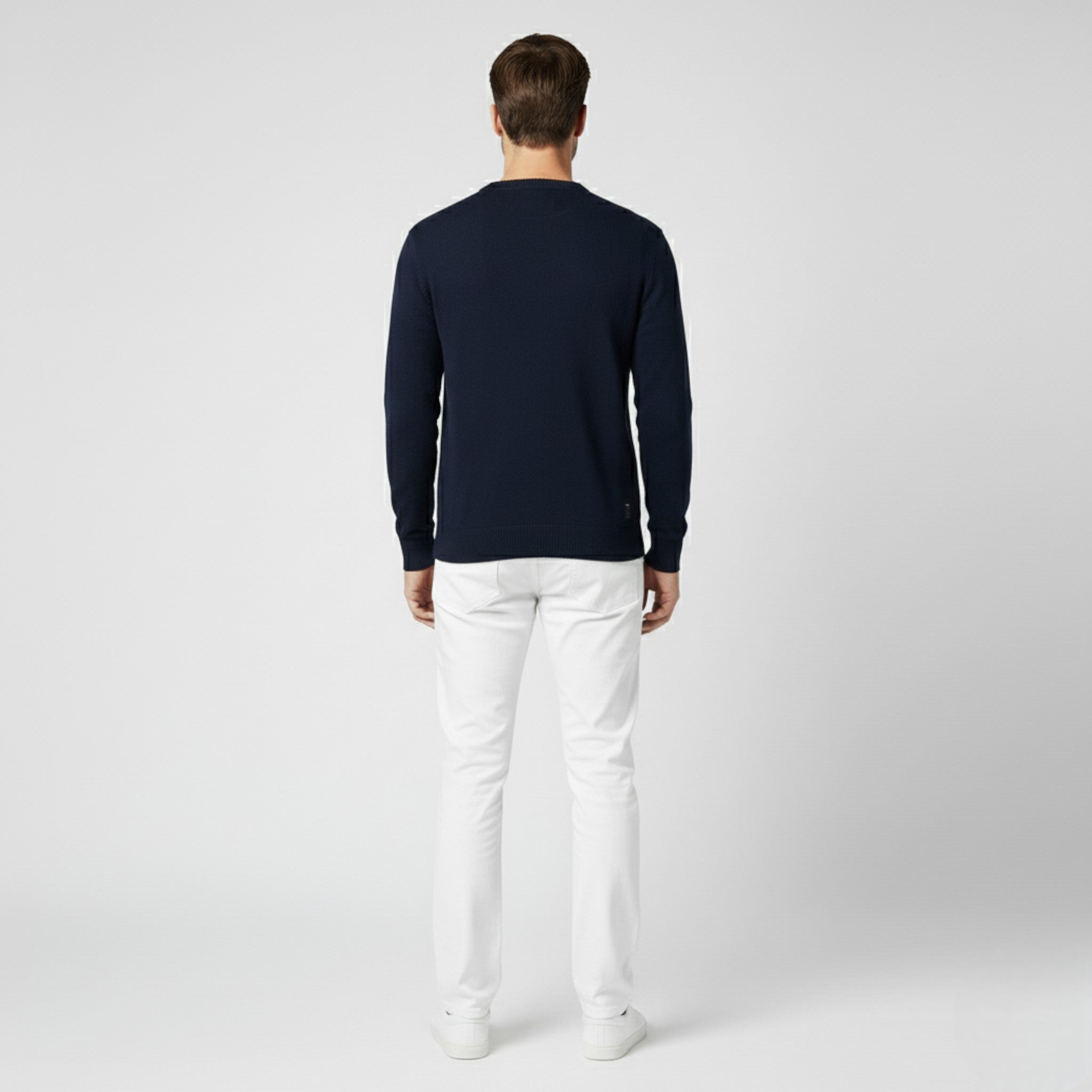 Maglione da Uomo con Scollo a V Cotone - - cotone maglione maglione uomo scollo Sweater uomo - Concept Palermo