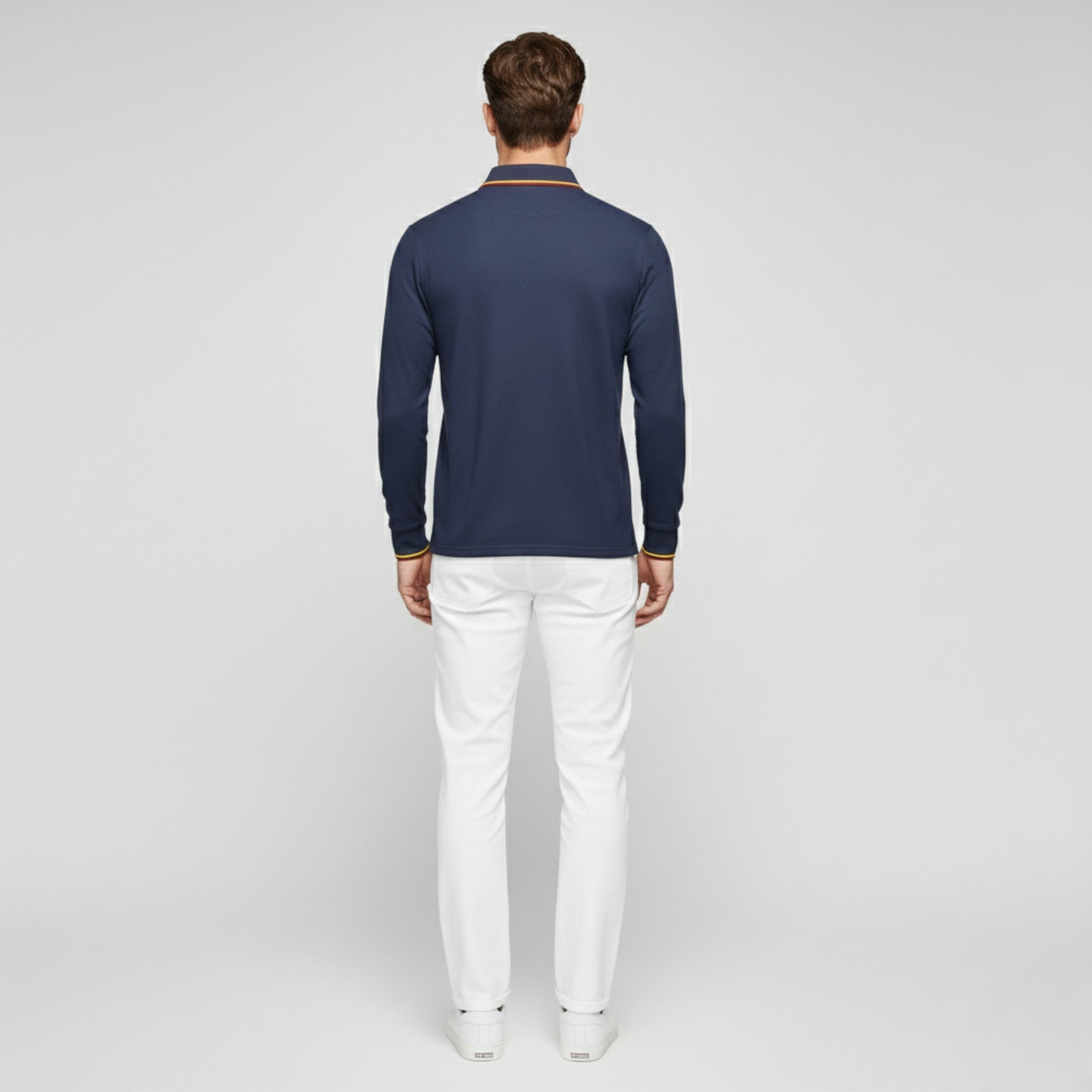 Polo da Uomo con Colletto Cotone - - Clothes clothes men Clothing colletto cotone men's top clothes polo polo uomo Sweater sweater men sweaters uomo - Concept Palermo
