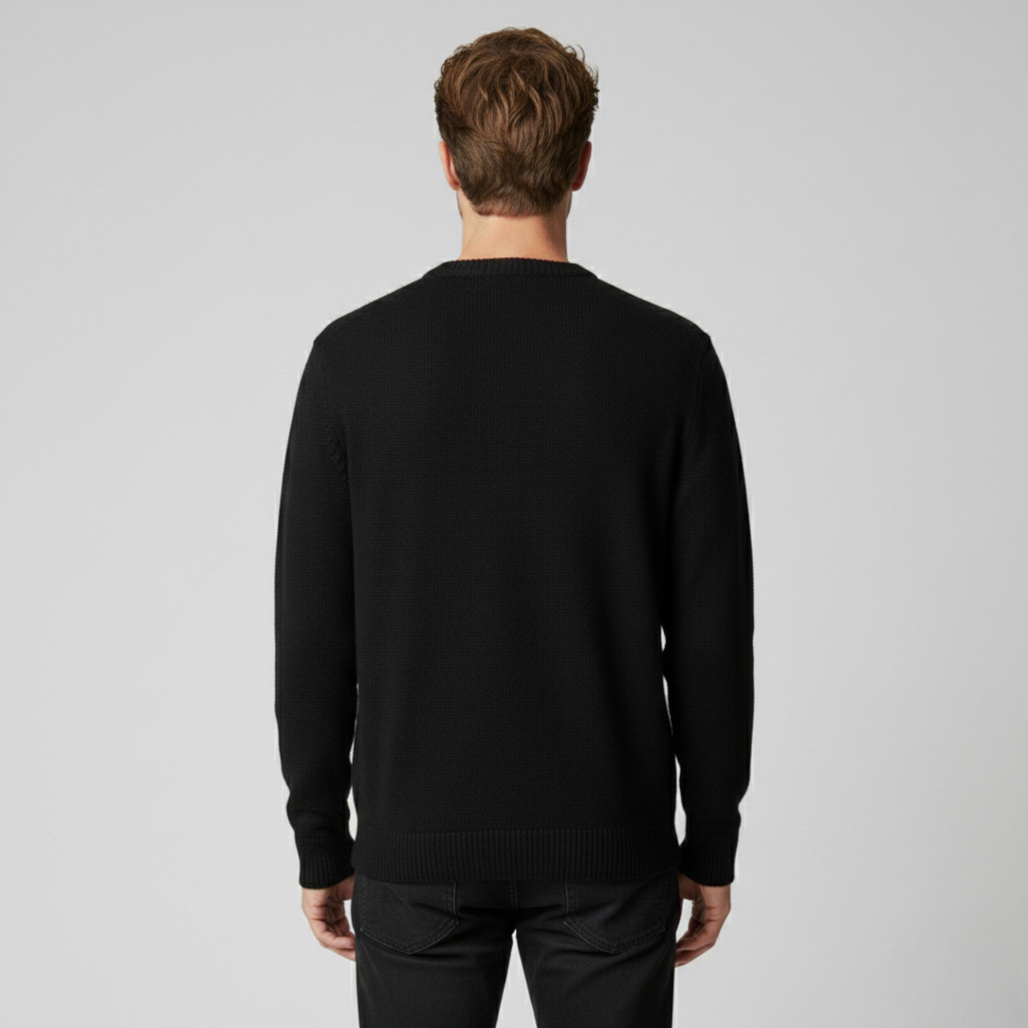 Felpa natalizia divertente per uomo con slogan simpatico - Il completo festivo - - completo divertente feestdagen kleding felpa felpa natalizia festivo grappige kersttrui humoristische trui kerst outfit kersttrui lange mouwen trui natalizia simpatico slogan sneeuwvloktrui ugly Christmas sweater - Concept Palermo