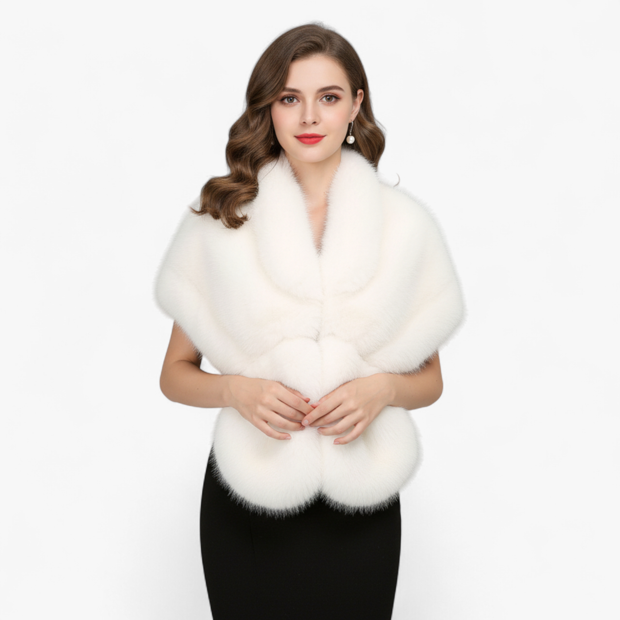 Sciarpa Donna in Pelliccia - - accessori moda calore donna donne eleganza fashion inverno lusso pelliccia sciarpa sciarpa di pelliccia sciarpa donna sciarpe e pashmine - Concept Palermo