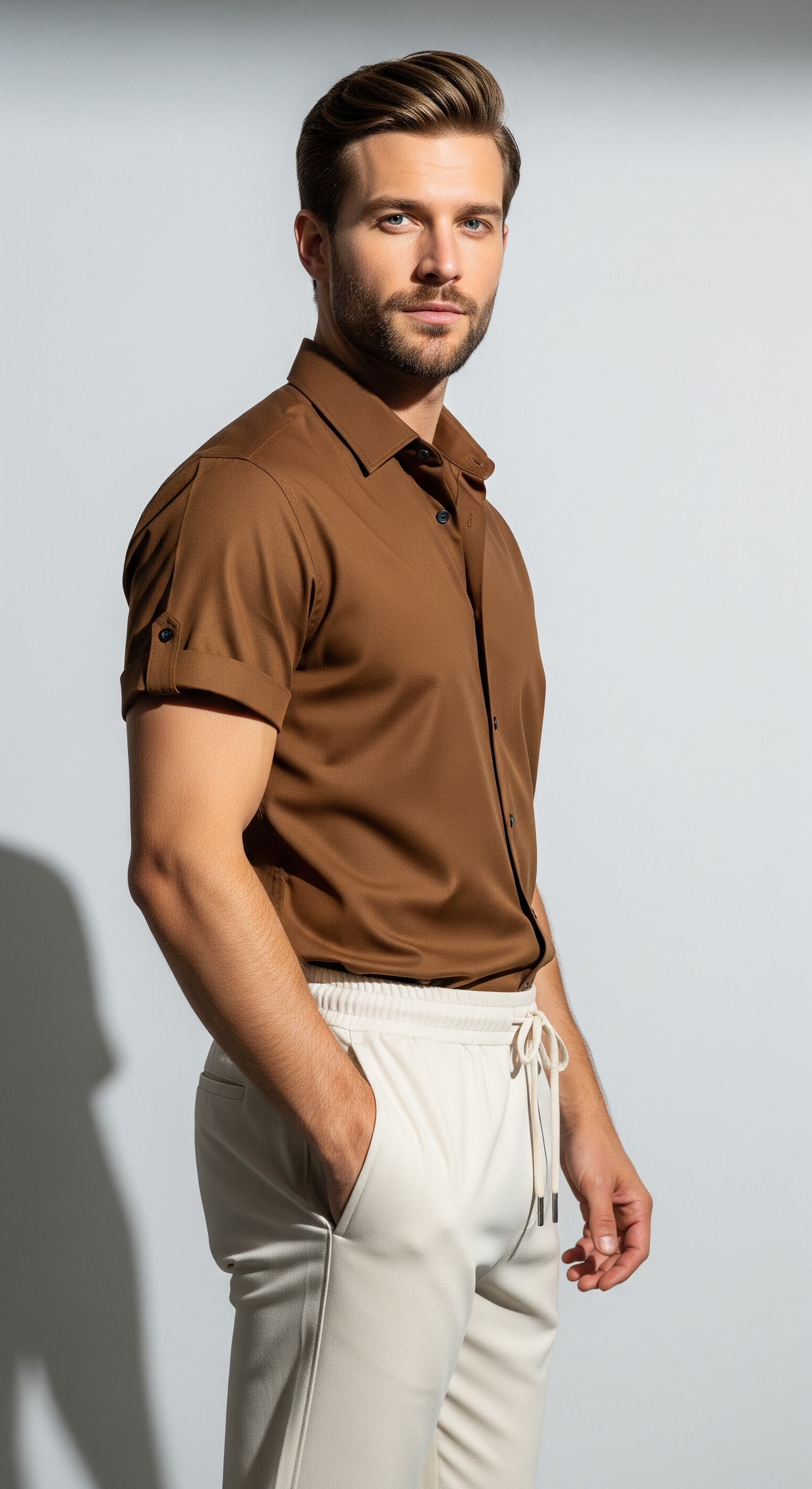 Set Estivo Uomo Completo T-shirt e Pantaloncini Casual Sportivo - - abbigliamento casual uomo abbigliamento estivo elegante camicia leggera uomo estivo estivo uomini indumenti in poliestere moda maschile outfit moderno outfit sets pantaloni lunghi uomo set abbigliamento uomo set estivo uomini uomini vestibilità ampia - Concept Palermo