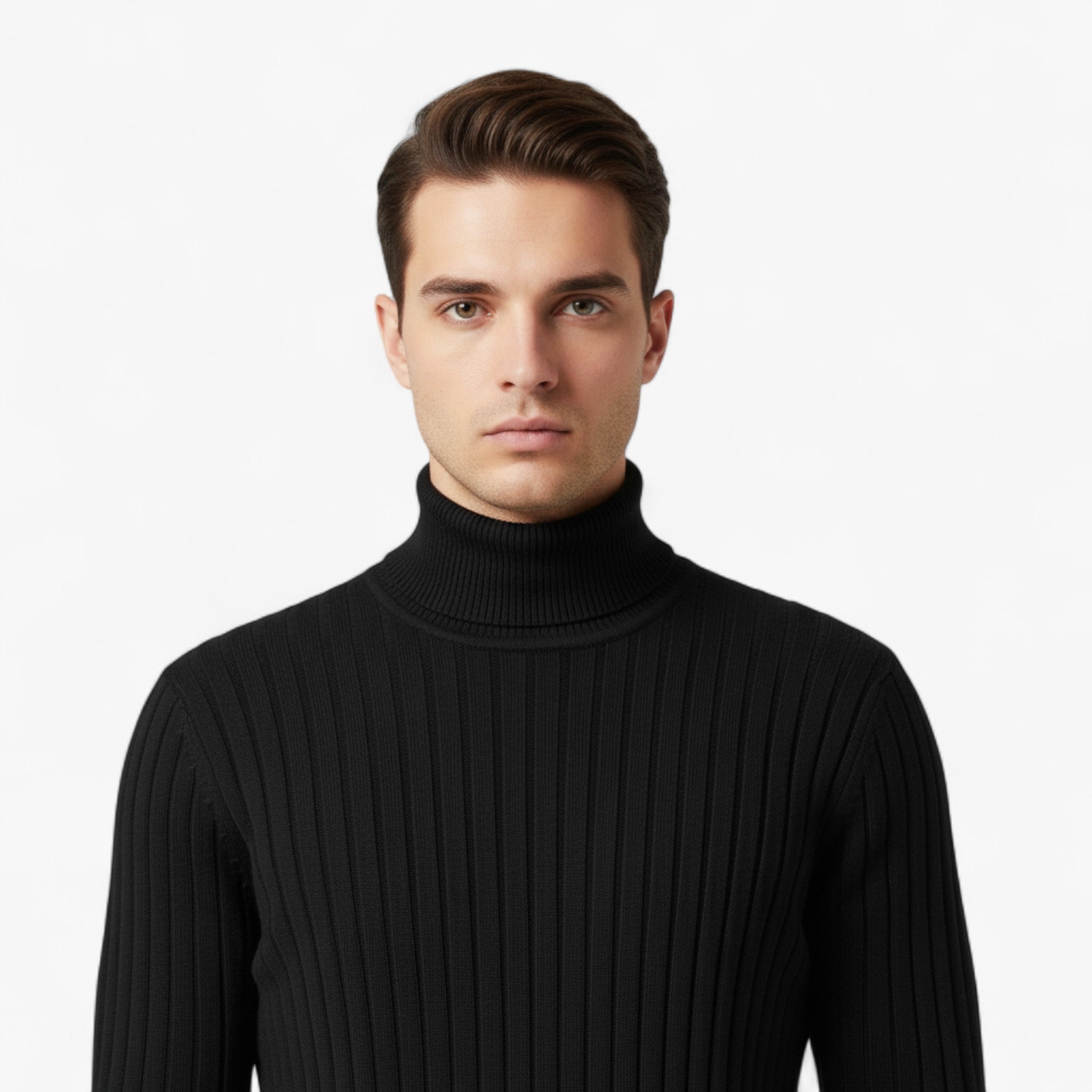 Maglione a Collo Alto da Uomo - - Clothes clothes men Clothing collo maglione maglione collo men's top clothes Sweater sweater men sweaters uomo - Concept Palermo