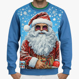 Comfortabele Kersttrui voor Mannen met Muzikaal Feestelijk Motief voor een Gezellige Sfeer