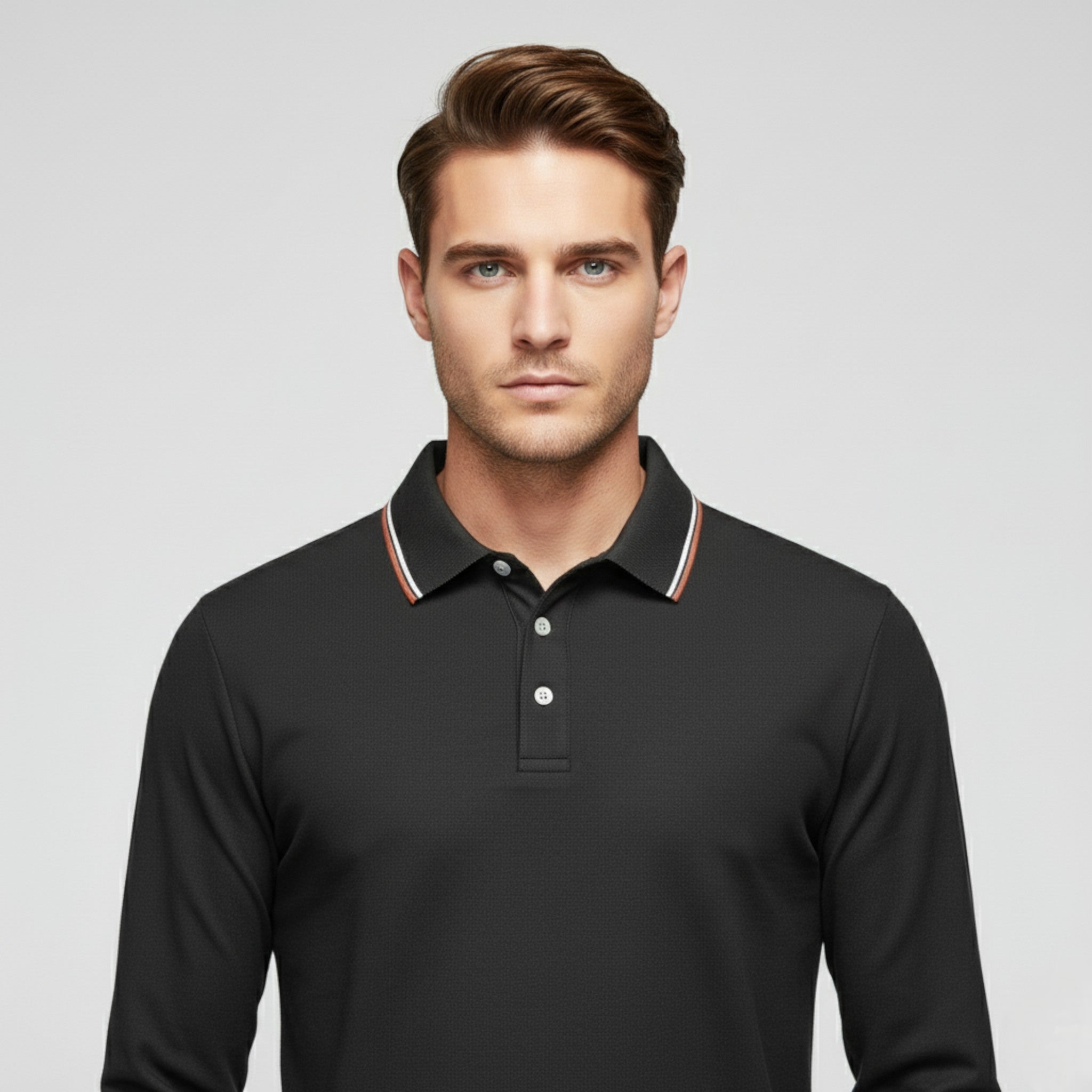 Polo da Uomo con Colletto Cotone - - Clothes clothes men Clothing colletto cotone men's top clothes polo polo uomo Sweater sweater men sweaters uomo - Concept Palermo