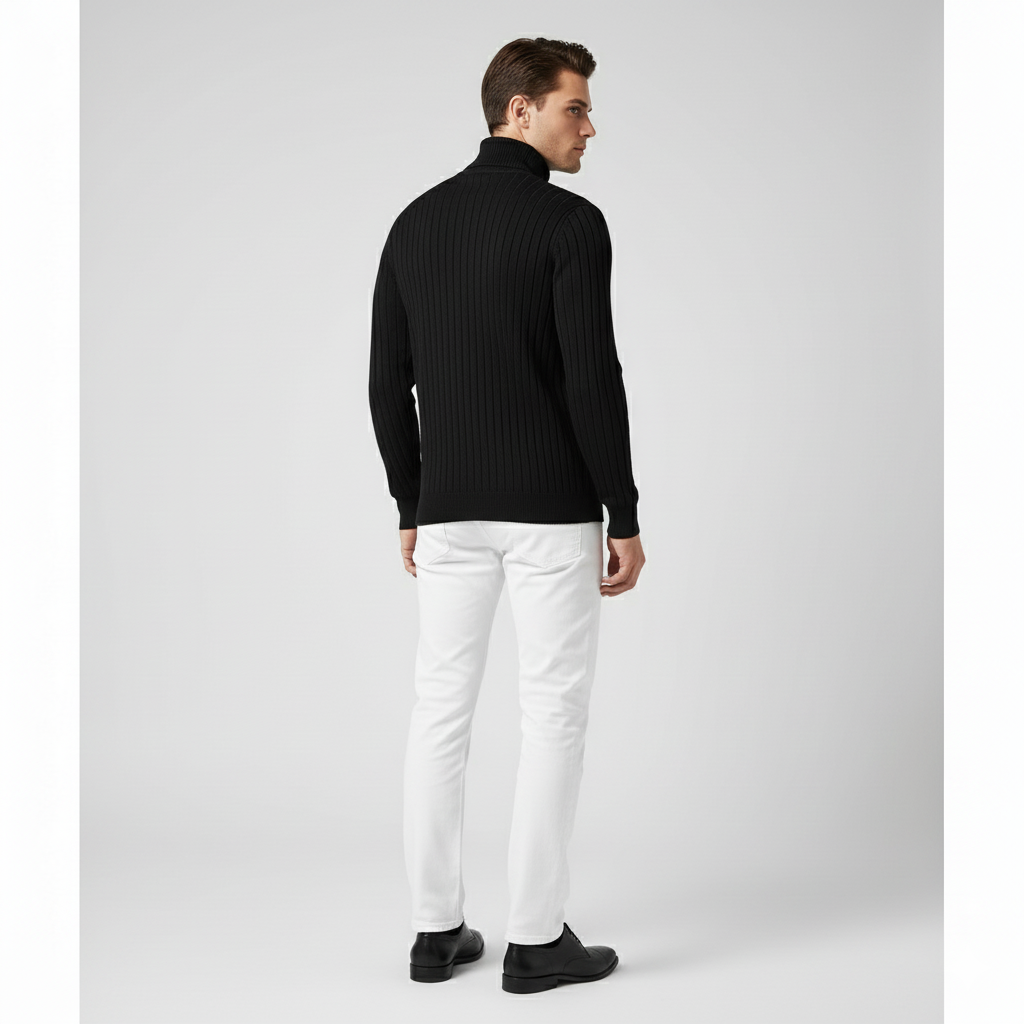 Maglione a Collo Alto da Uomo - - Clothes clothes men Clothing collo maglione maglione collo men's top clothes Sweater sweater men sweaters uomo - Concept Palermo