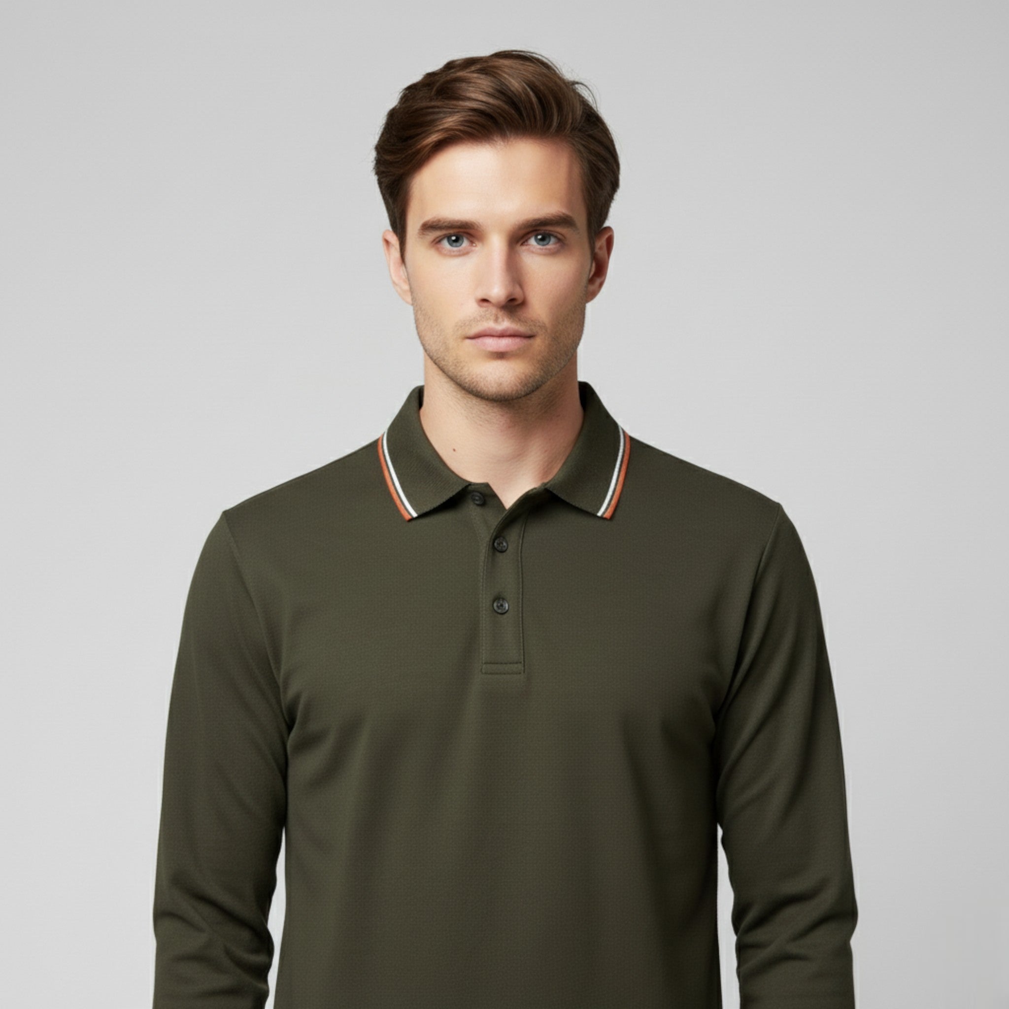 Polo da Uomo con Colletto Cotone - - Clothes clothes men Clothing colletto cotone men's top clothes polo polo uomo Sweater sweater men sweaters uomo - Concept Palermo