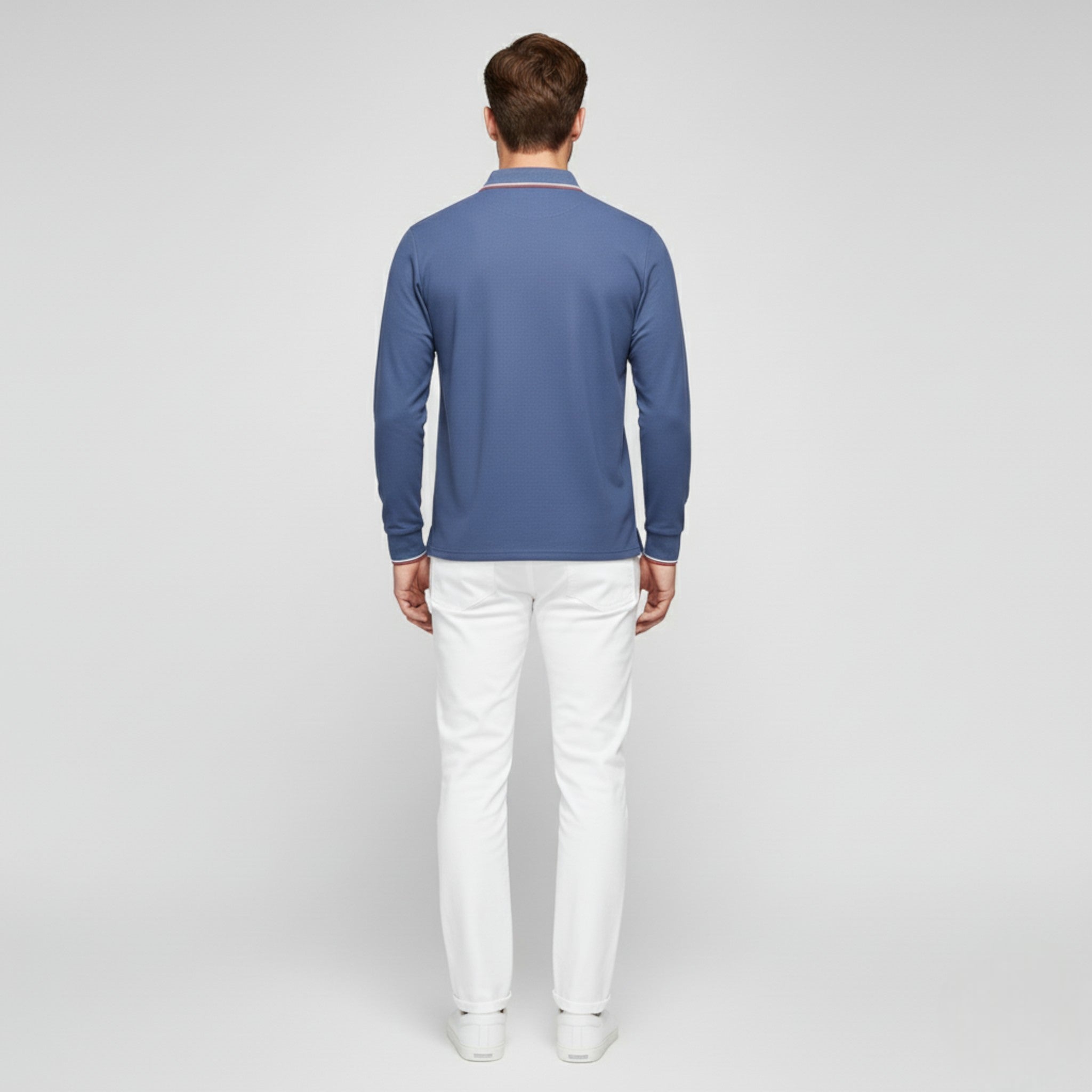 Polo da Uomo con Colletto Cotone - - Clothes clothes men Clothing colletto cotone men's top clothes polo polo uomo Sweater sweater men sweaters uomo - Concept Palermo