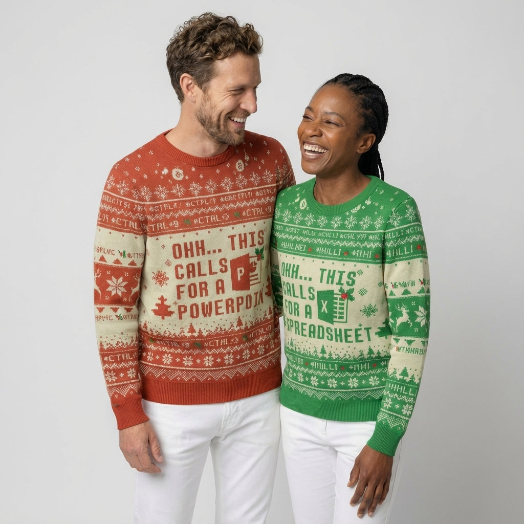 Maglione di Natale Accogliente per Donna - per Analisti di Dati durante le Feste - - 3D-geprint accogliente analisti comfortabele pasvorm creatief ontwerp data-analist data-analyse cadeau dati donna durante Excel cadeau feestdagen kleding feste kerstcadeau kersttrui lelijke kersttrui maglione maglione natale - Concept Palermo