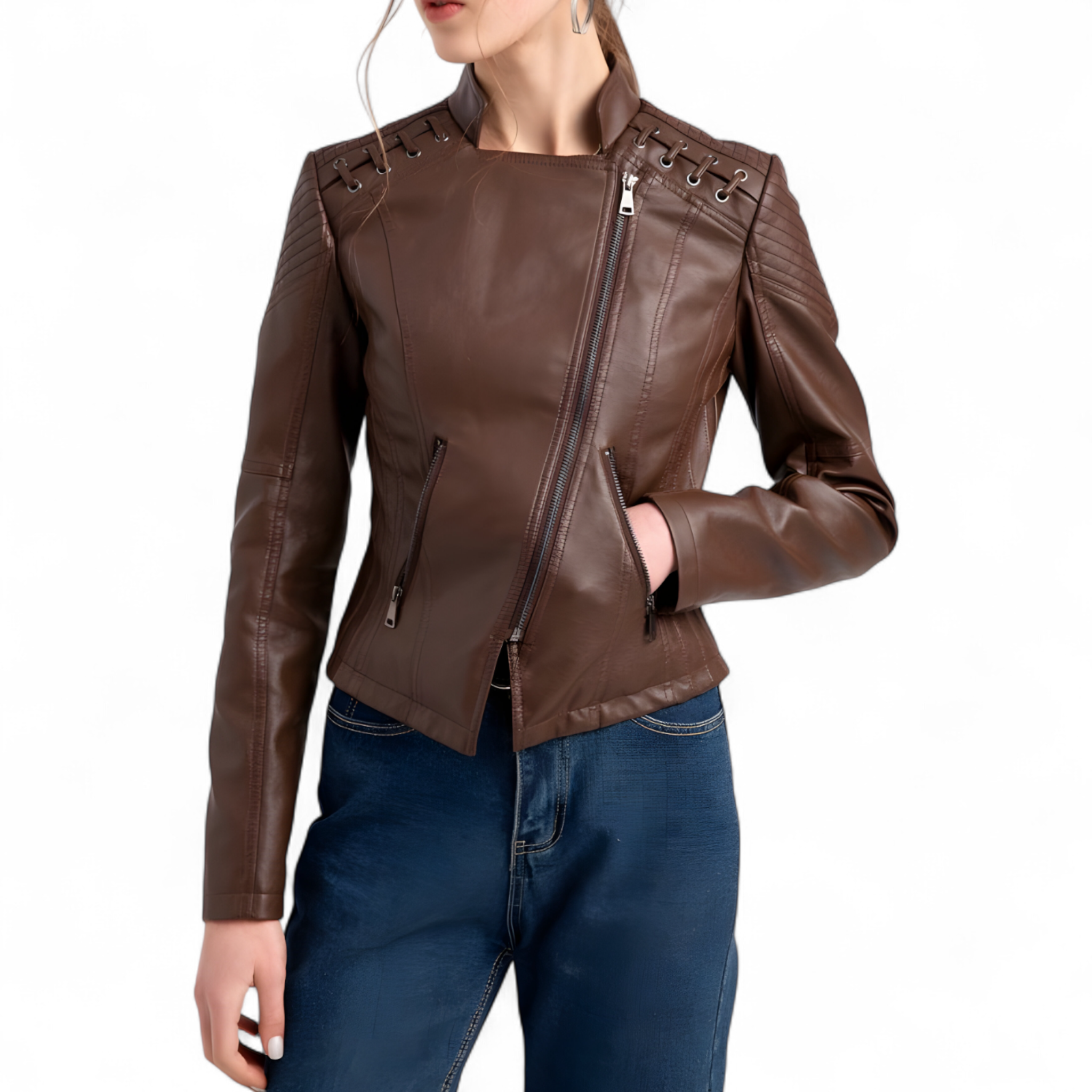 Giacca Casual in Pelle Lavata Uomo - - abbigliamento casual casual giacca giacca casual giacca con cuciture curate giacca estiva giacca in pelle giacca invernale giacca moda giacca pelle giacca quotidiana giacca resistente giacca uomo giacca versatile giubbotti da uomo giubbotti pelle lavata pelle stile avventuroso uomo - Concept Palermo