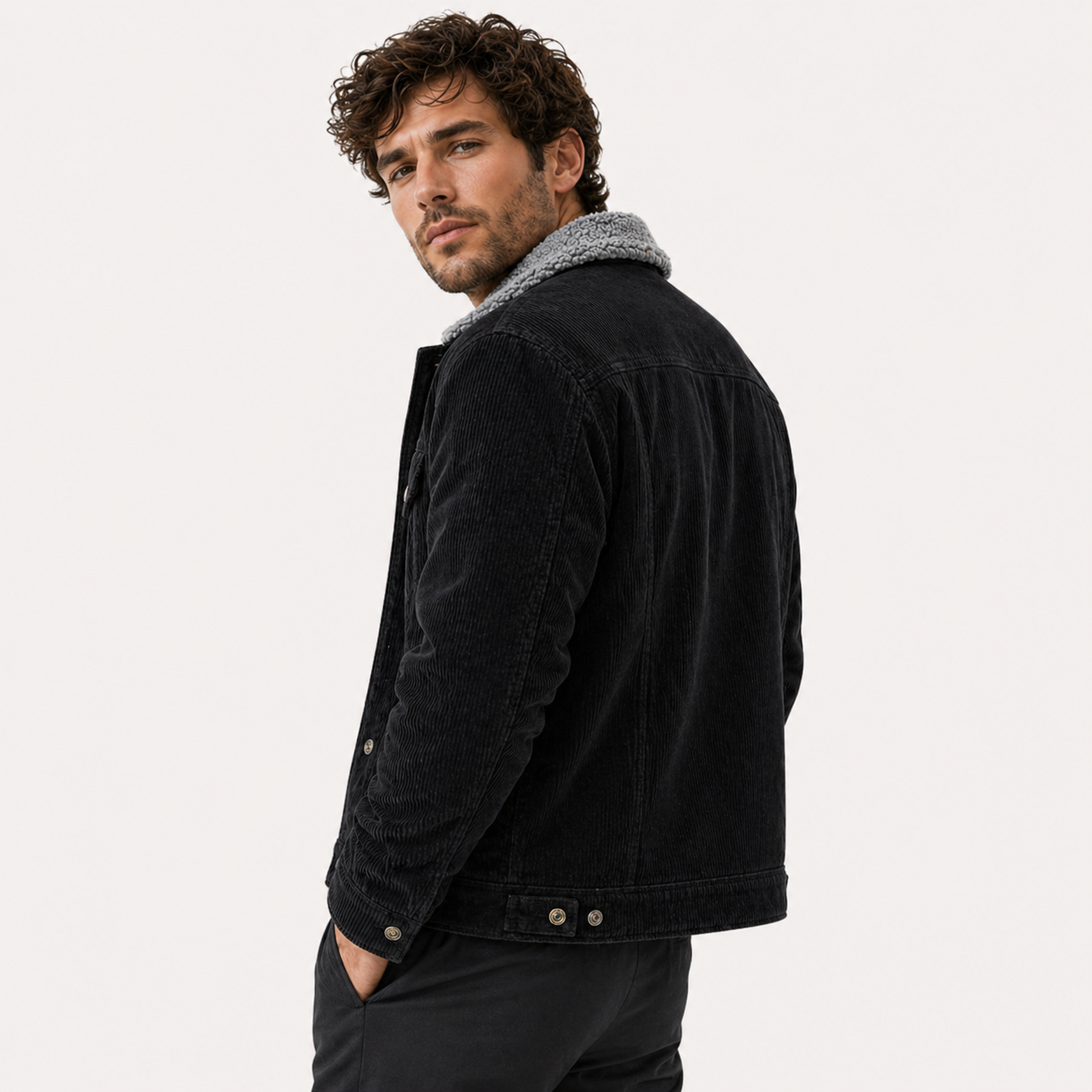 Giacca Uomo Vintage Velluto a Costine Marrone - Stile Classico e Comfort - - abbigliamento primavera costine giacca giacca autunno giacca elegante giacca must-have giacca uomo giubbotti da uomo guardaroba versatile look formale stile classico stile pratico tessuto di qualità uomo velluto velluto a costine vintage - Concept Palermo