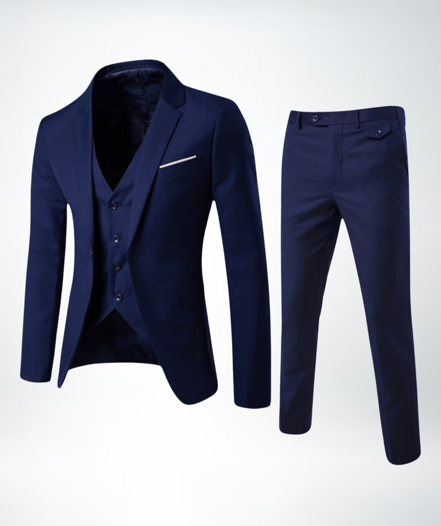 Abito da Uomo Tre Pezzi Slim Fit - Completo Elegante Moderno