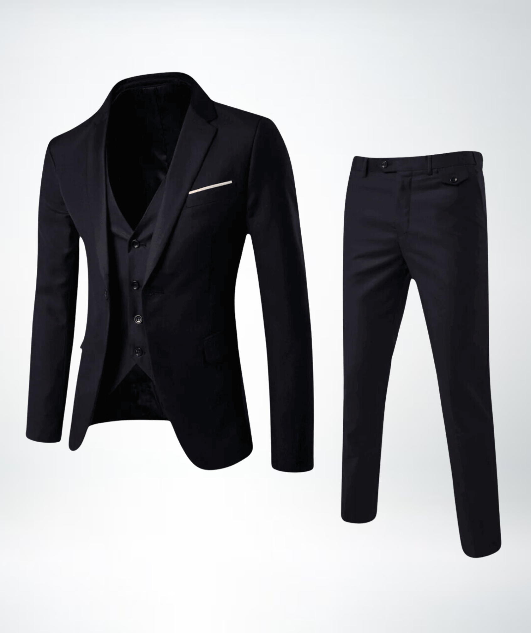 Abito da Uomo Tre Pezzi Slim Fit - Completo Elegante Moderno