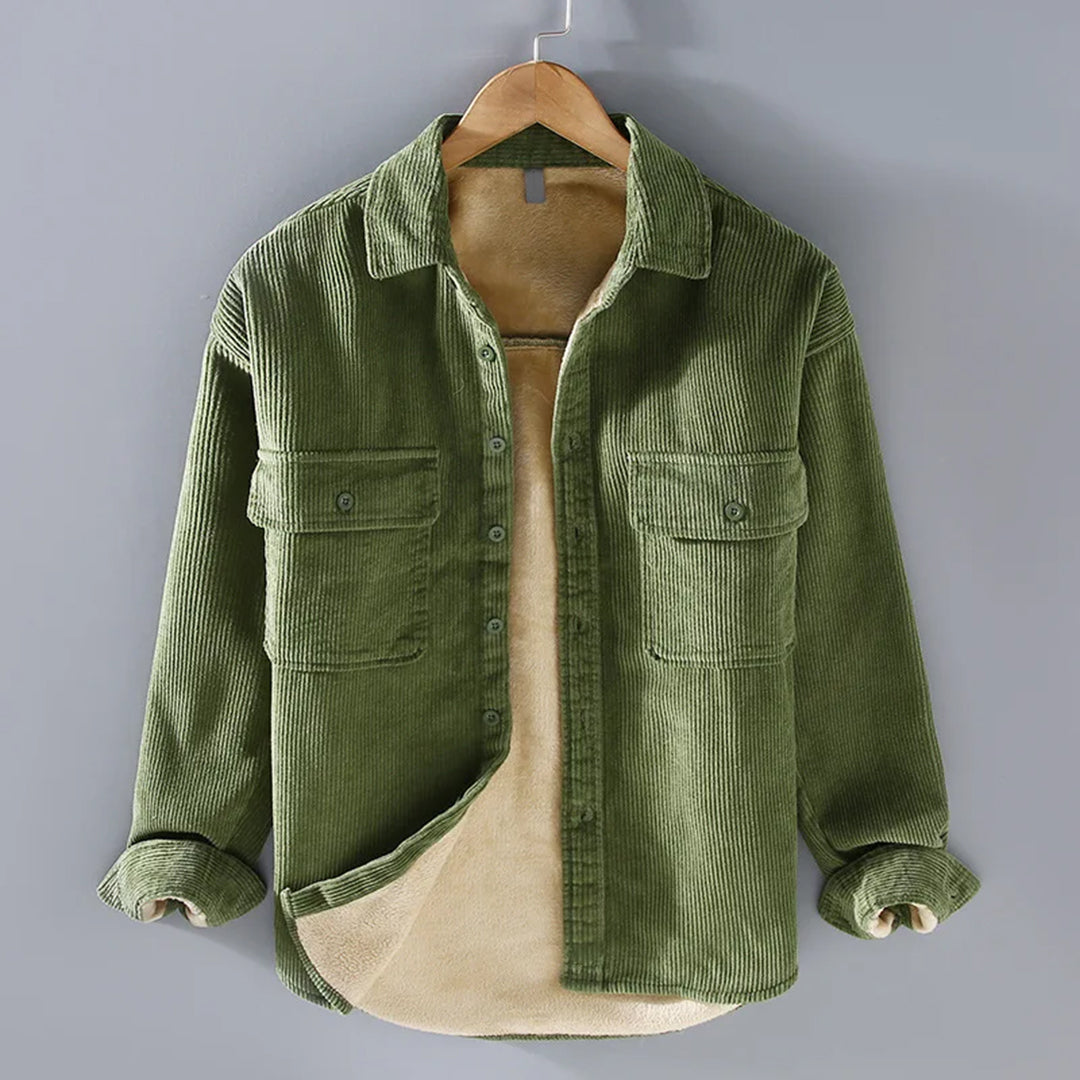 Camicia di flanella imbottita da uomo - verde - camicia camicia flanella flanella imbottita men's coats & jackets uomo - Concept Palermo