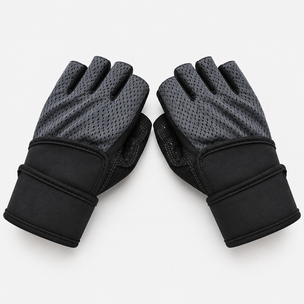 Guanti da palestra con grip antiscivolo e supporto polso Uomo - Grigio Cina - alvin | guanti da palestra con grip antiscivolo e supporto polso - €25 antiscivolo gloves gloves for men grip guanti guanti palestra mens gloves palestra polso supporto - Concept Palermo