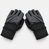 Sportschoolhandschoenen met antislip grip en polsondersteuning voor heren