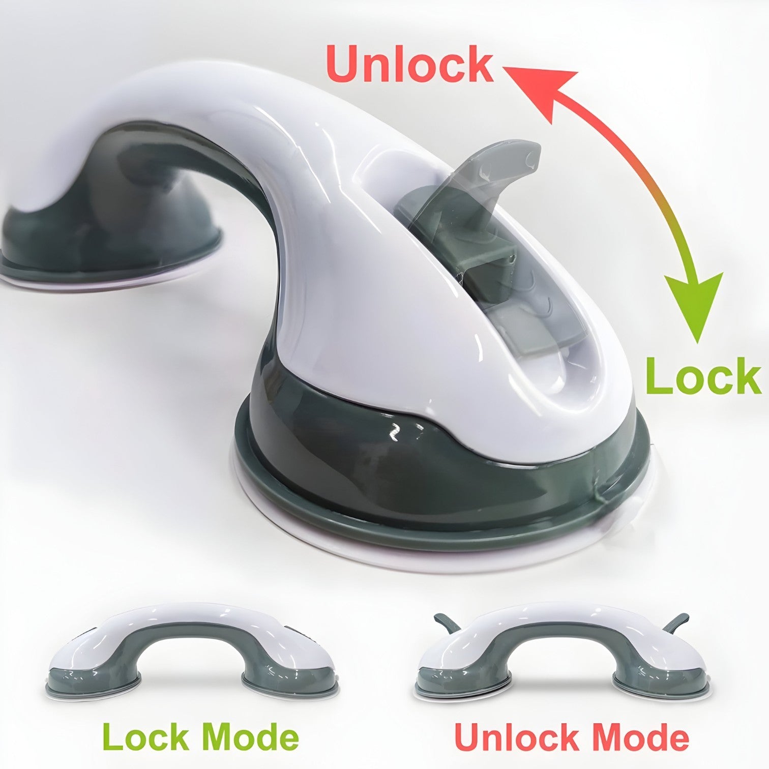 Maniglione Bagno Antiscivolo Uomo in Acciaio Inox, Supporto Sicurezza Robusto per WC e Doccia - - antiscivolo bagno bathroom Home home & garden maniglia maniglia sicurezza robusto sicurezza supporto - Concept Palermo