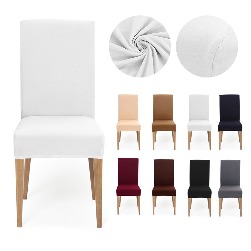 Copertura per Sedia Bellezza Elasticizzata - Set 2 Pezzi Universale - - belleza confezione copertura copertura sedia home & garden seat cover sedia slipcovers uomo - Concept Palermo