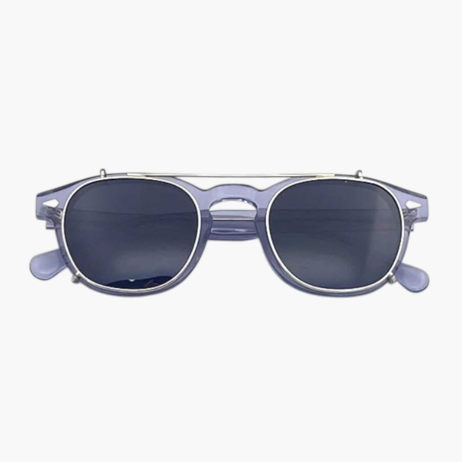 Eleganza e protezione 2 in 1 – Occhiali da vista polarizzati con clip - TAC ASACETO Argento Nero - clip eleganza eleganza protezione occhiali polarized sunglasses women polarizzati protezione sunglasses sunglasses for women vista - Concept Palermo