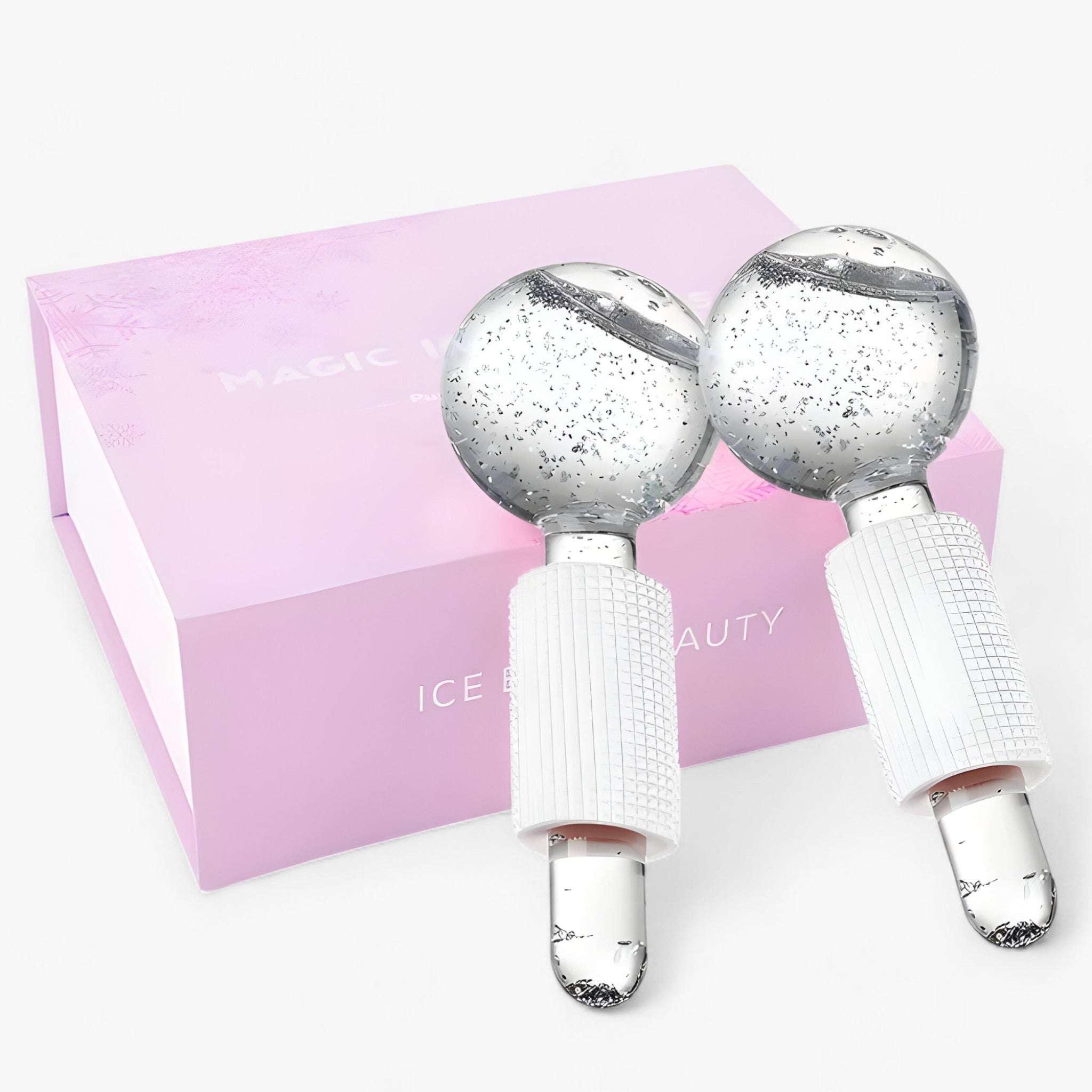 Palline Cristalline Rinfrescanti - Massaggio Energetico per Viso e Occhi, 2 pezzi/confezione Pelle - NUOVA SET ARGENTO - 2 pezzi/confezione - € BEAUTY beautycool | palline cristalline rinfrescanti - massaggio energetico per viso e occhi confezione cristalline energetico face massage massage massaggio occhi palline palline cristalline - Concept Palermo