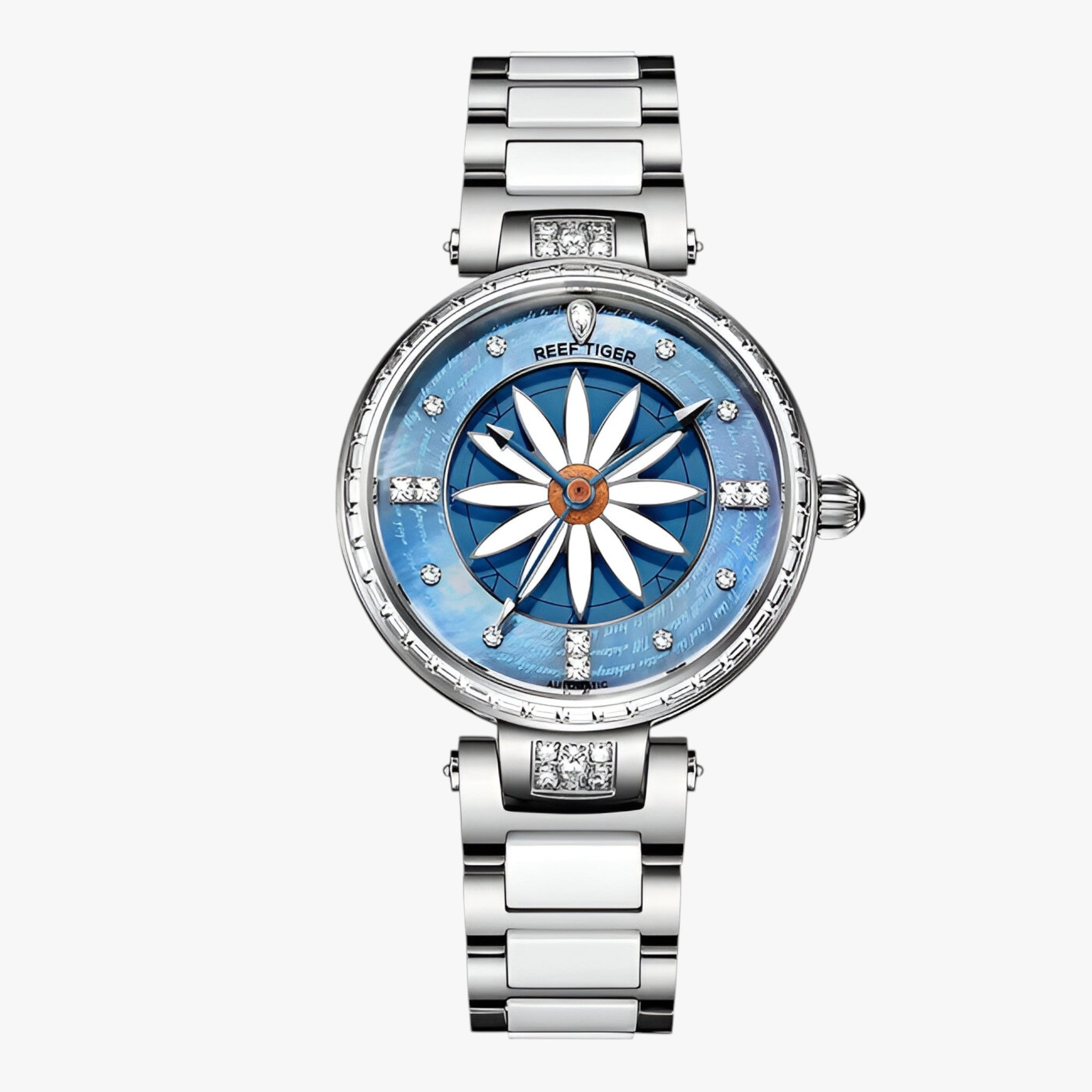 Orologio da donna placcato oro e impermeabile - Argento Blu - donna female watch impermeabile orologio orologio donna placcato watch for women watches - Concept Palermo