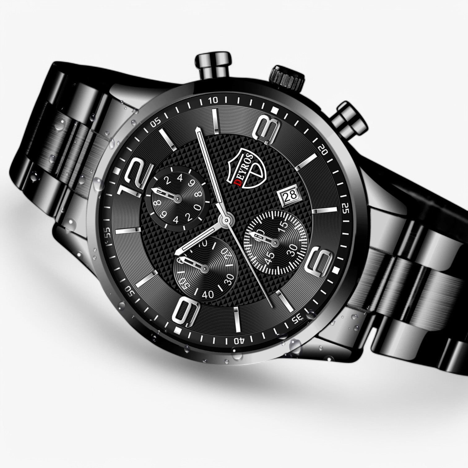 Orologio da Uomo in Acciaio Inossidabile con Funzione Luminosa - - acciaio funzione inossidabile luminosa mens accessory orologio orologio uomo uomo watch for men watches - Concept Palermo