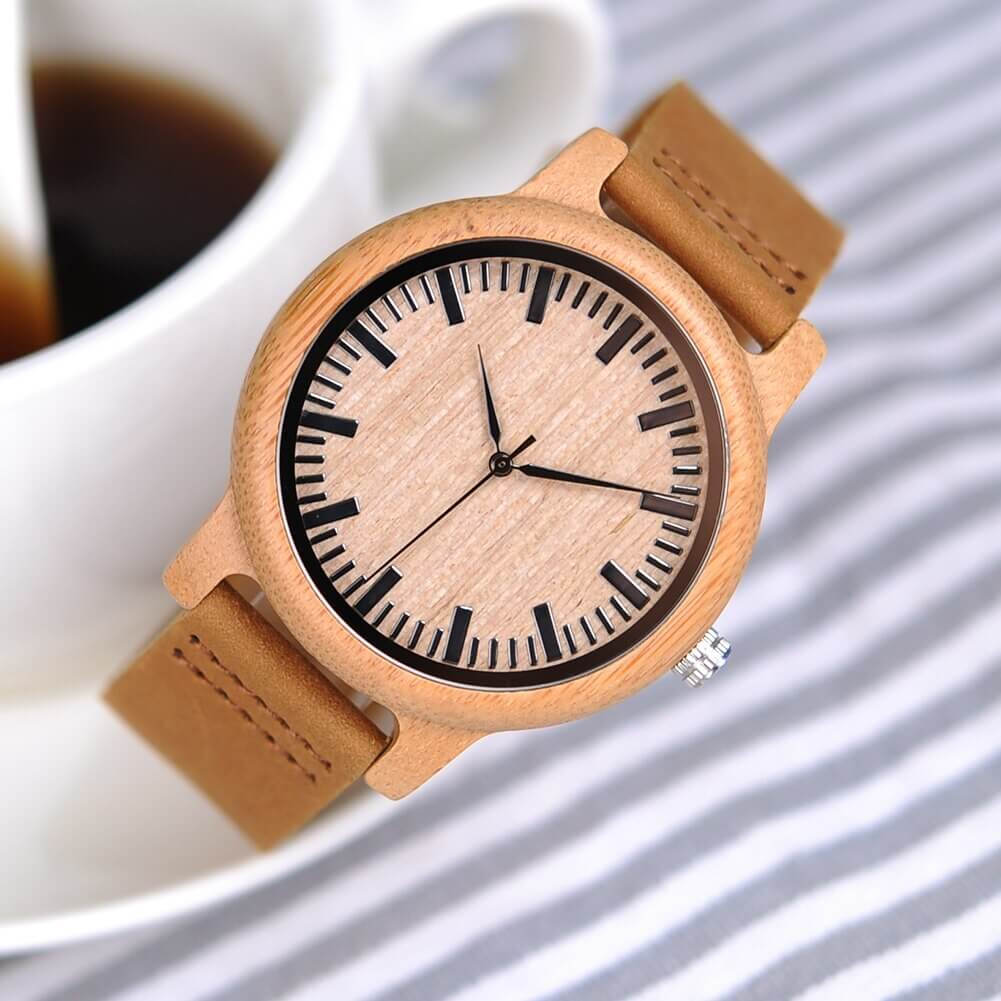 Orologio da Uomo in Legno Naturale, Casual ed Elegante - - casual legno naturale orologio orologio legno uomo watches WATCHES FOR MEN wrist watches for women - Concept Palermo