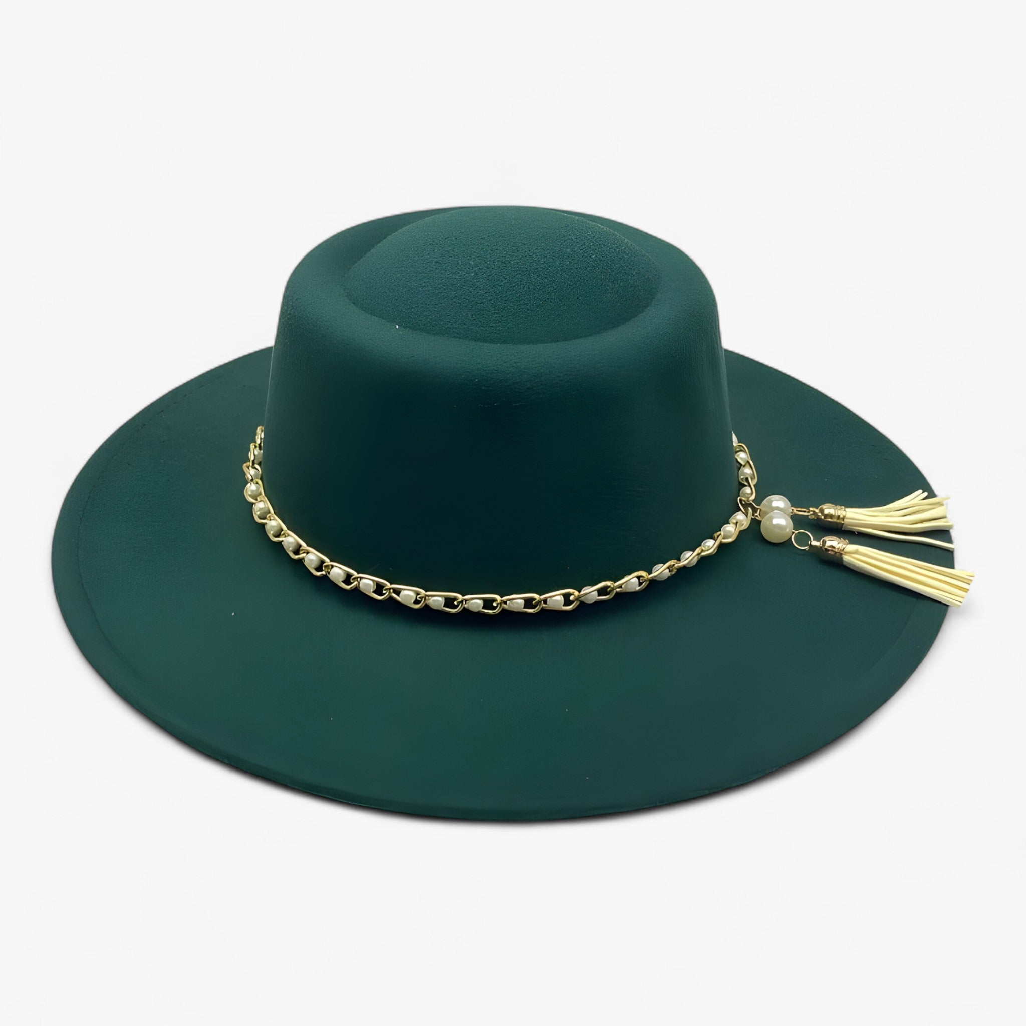 Cappello Fedora in Lana con Perle - 11 - cappello cappello fedora fedora jannela | cappello fedora in lana con perle - €25 lana perle - Concept Palermo