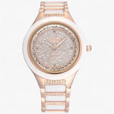 Orologio da Donna in Ceramica Bianca con Cristalli Austriaci - Elegante e Moderno
