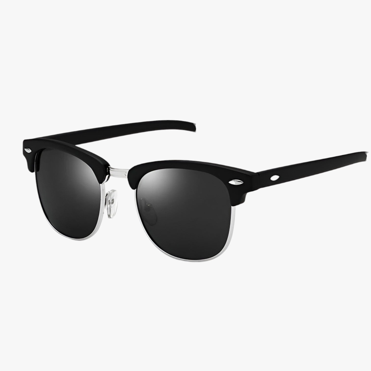 Occhiali da sole Half-Rand – protezione degli occhi UV400 Uomo - Nero - degli half mens sunglasses occhi occhiali occhiali sole protezione rand sole Sunglasses sunglasses polarized men - Concept Palermo