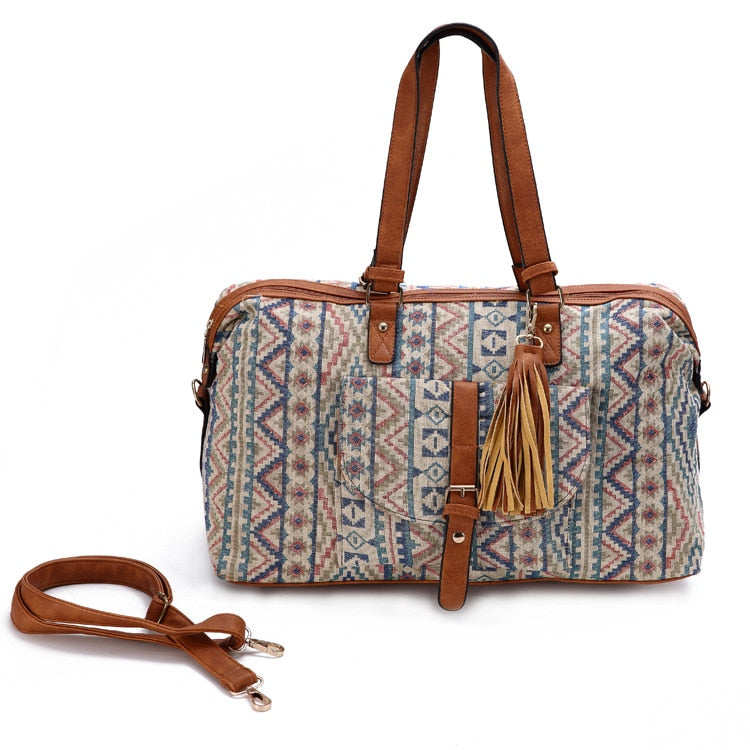 Borsa da viaggio modello Bohemian Borsone Donna - - Bags bohemian borsa borsa viaggio borsone donna duffle bags modello Travel Bags viaggio - Concept Palermo