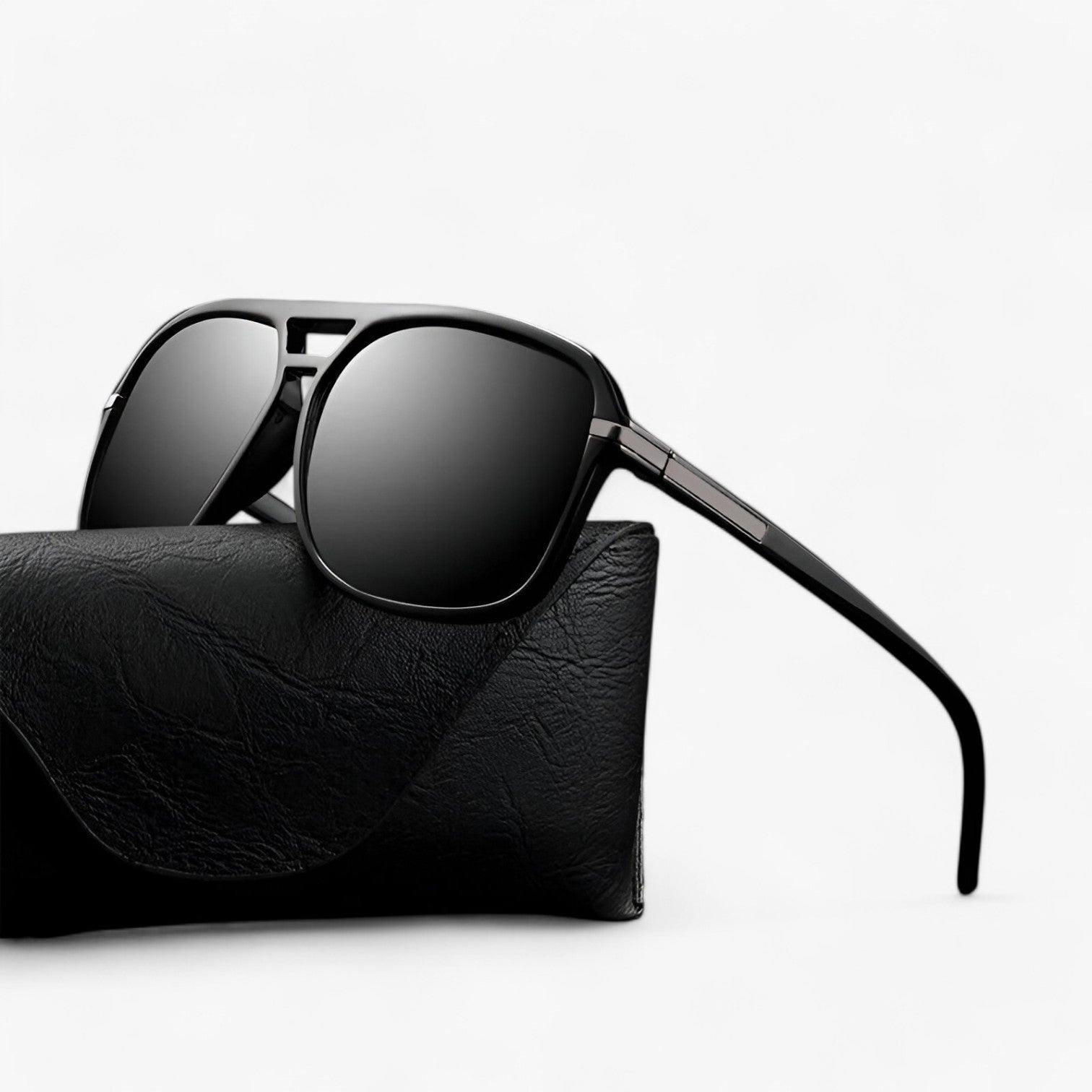 Occhiali da sole a forma di pilota vintage con protezione UV400 Uomo - - forma mens accessory mens sunglasses occhiali occhiali sole pilota protezione sole sunglasses uomo - Concept Palermo