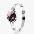Smartwatch, impermeable y capaz de monitorear el progreso del fitness para mujer