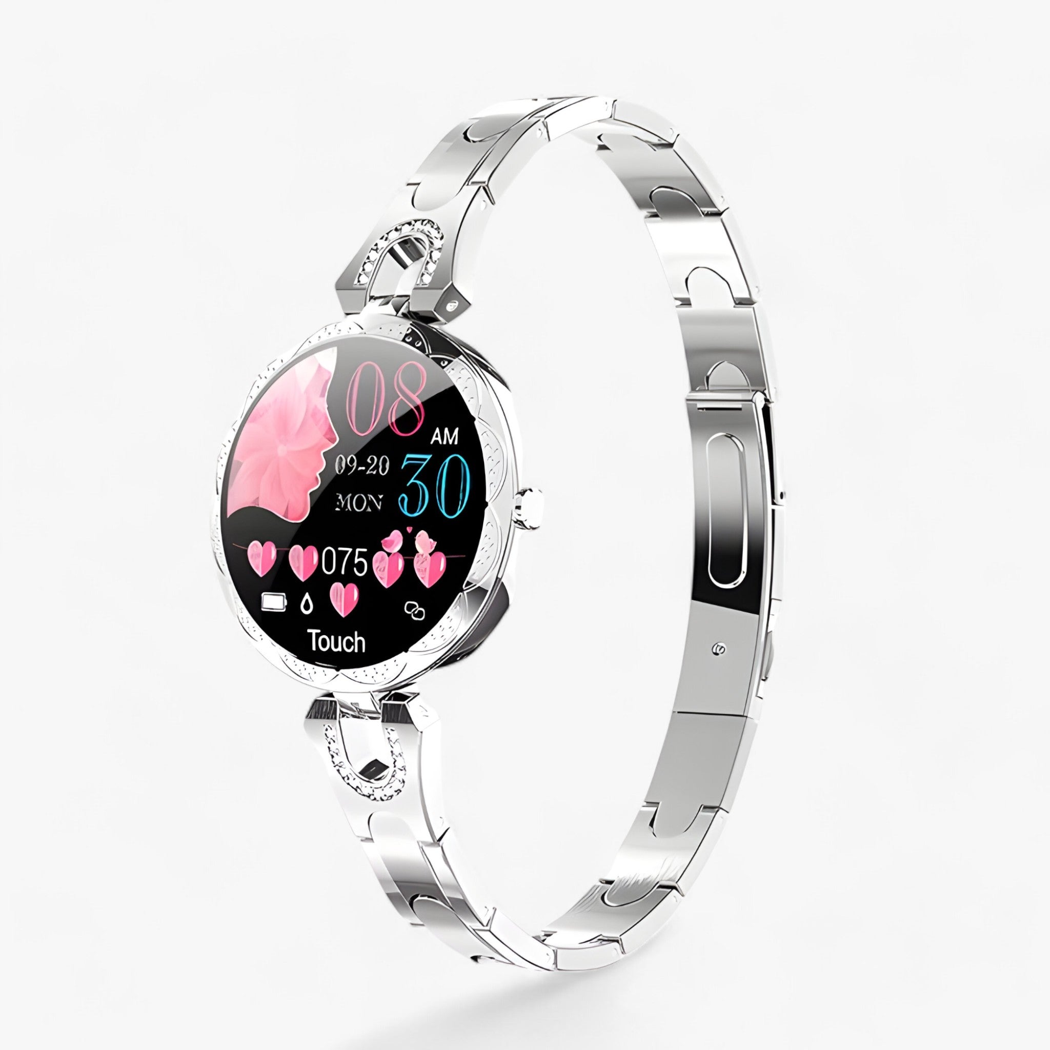 Smartwatch -, impermeabile e in grado di monitorare i progressi del fitness Donna - Argento - donna female watch fitness grado impermeabile monitorare progressi smartwatch watch for women watches WOMEN - Concept Palermo