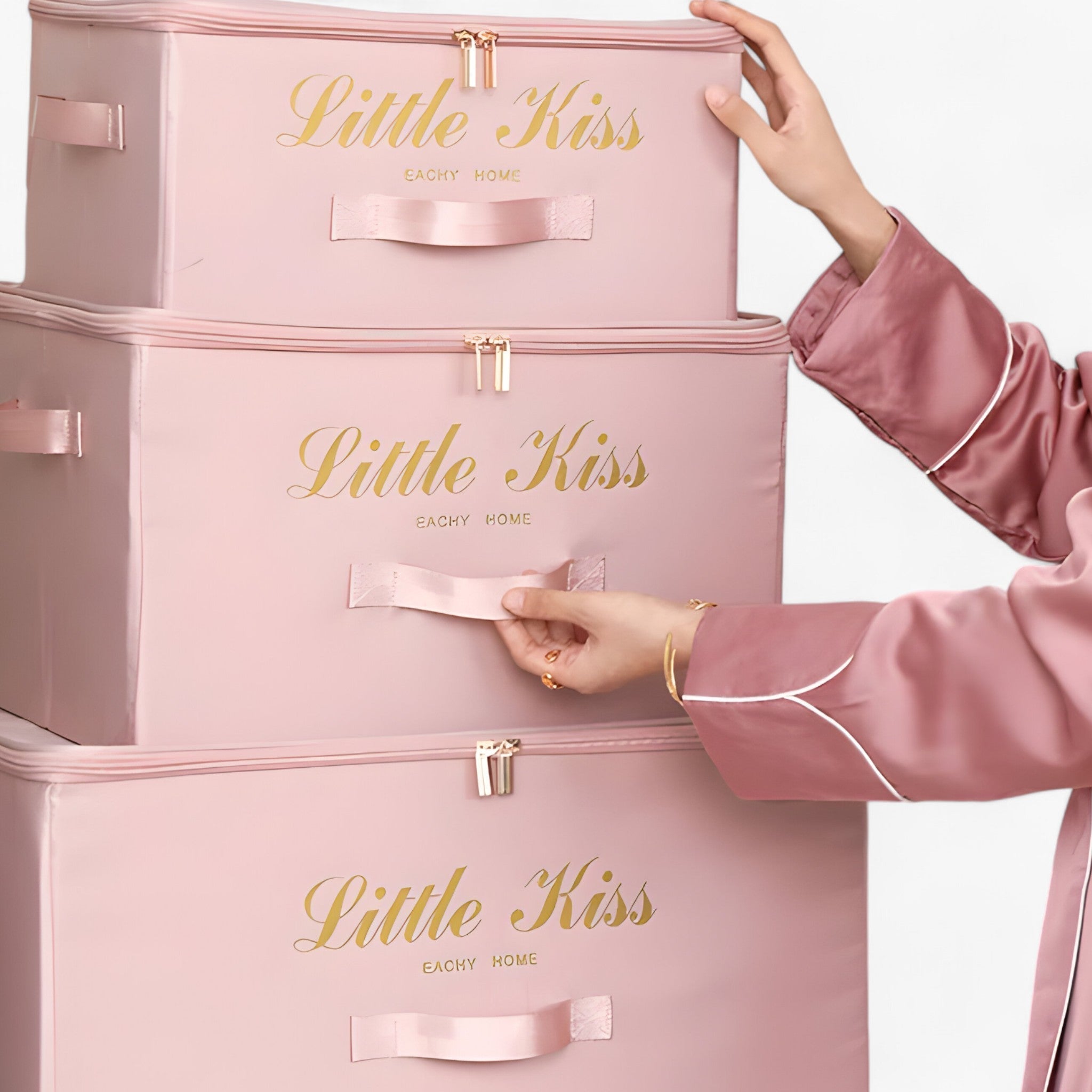 Contenitore per lo stoccaggio Organizer ad alta capacità - cesta in tessuto per abiti e coperte Uomo - - abiti alta capacità cesta Clothing Organizer contenitore contenitore stoccaggio coperte home & garden Storage Boxes & Bins - Concept Palermo