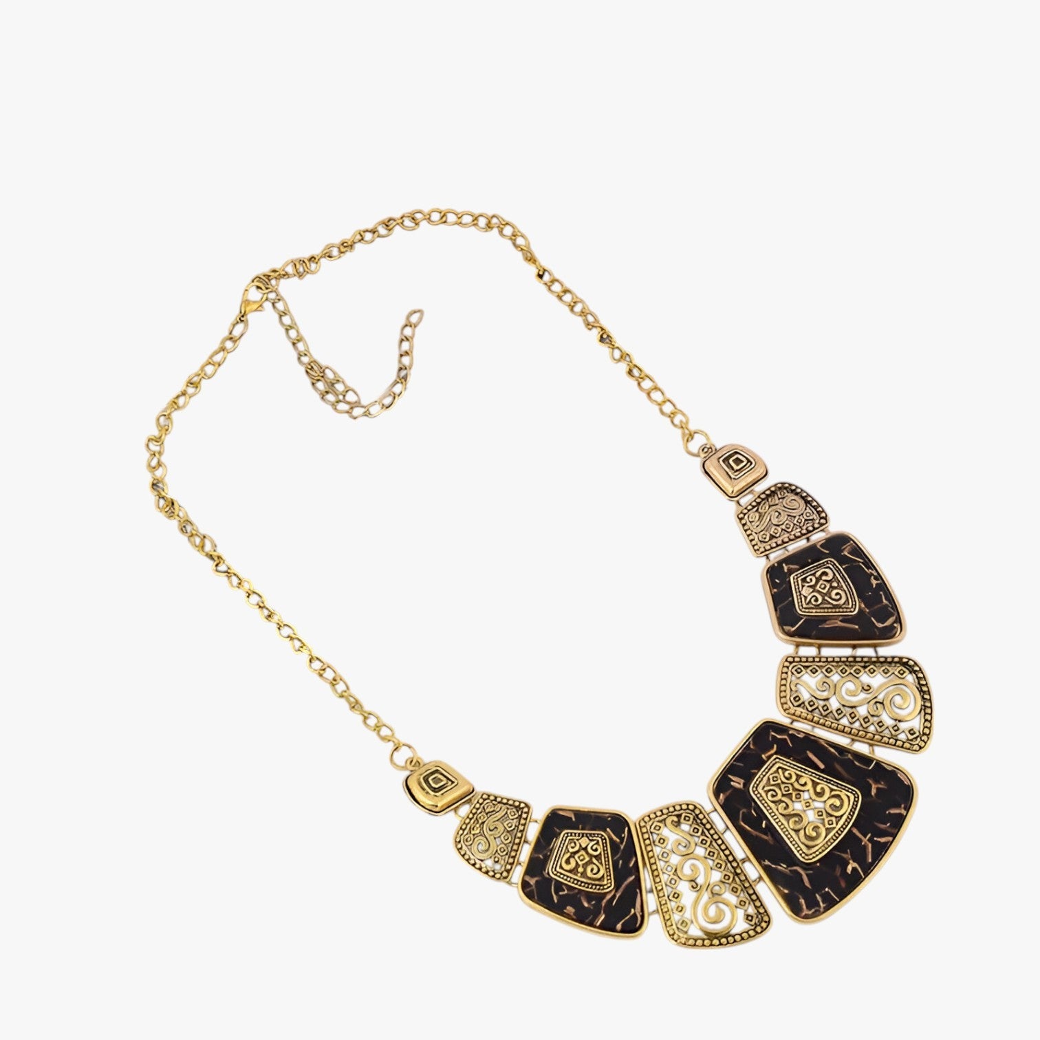 Stile audace, fascino senza tempo - Oro nero - audace elegant womens necklaces fascino Fashion Necklaces jewelry Necklace Necklaces for Women stile stile audace tempo - Concept Palermo
