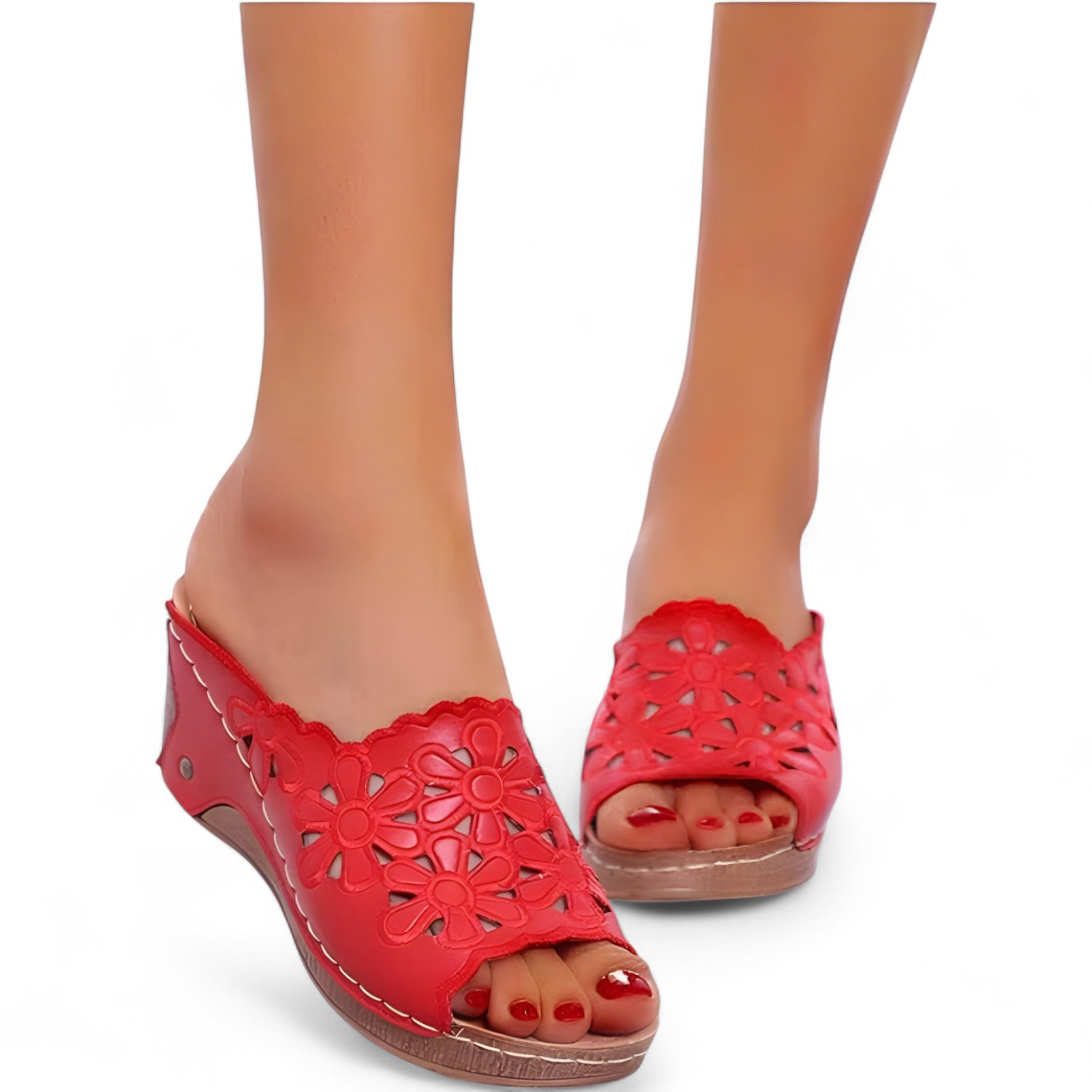 Zapatos con estampado floral cómodos para hombre