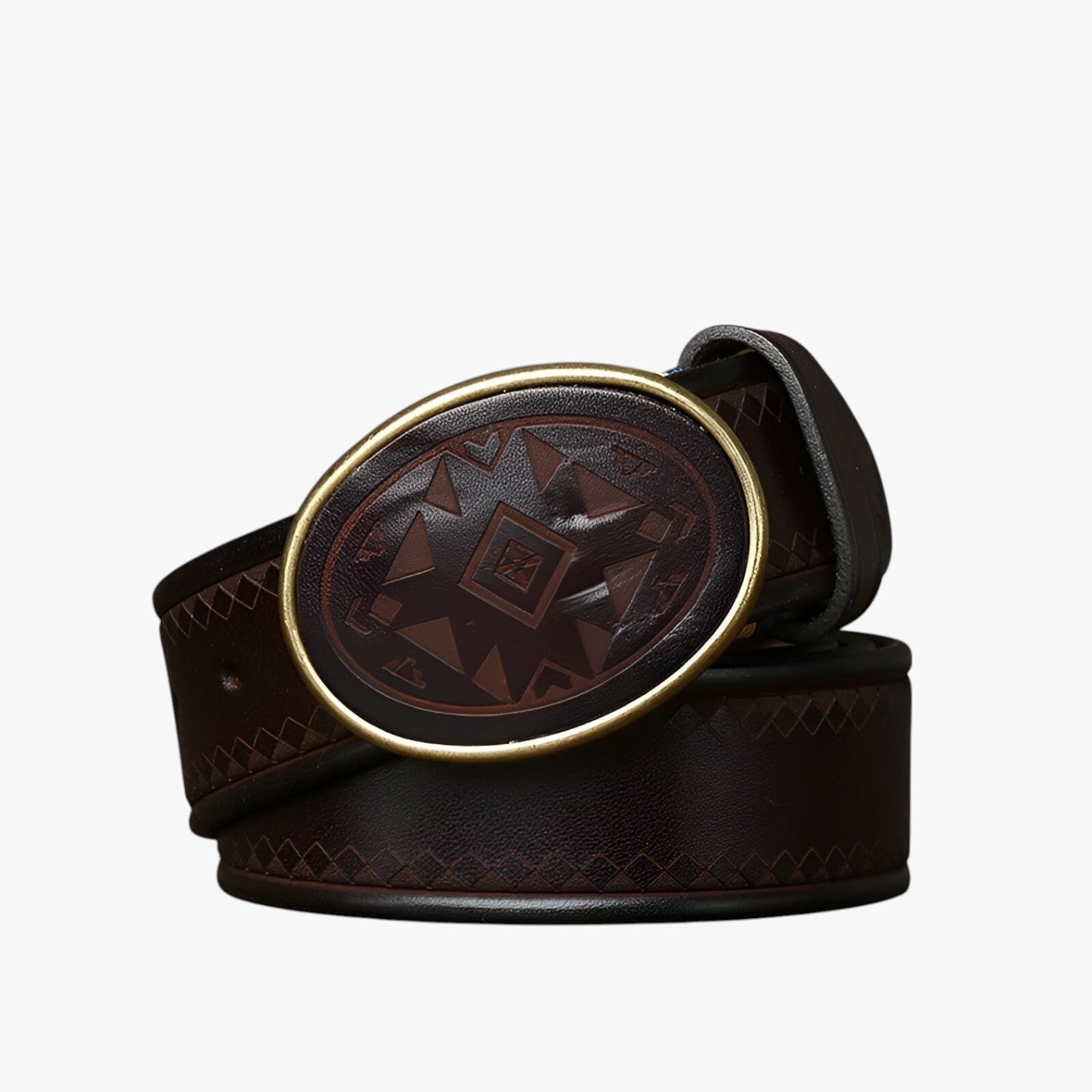Cintura in pelle per jeans Uomo - - Belts belts for men cintura cintura pelle jeans Mens belt pelle uomo - Concept Palermo