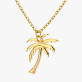 Delicate Zomerse Palm Halsketting Lana