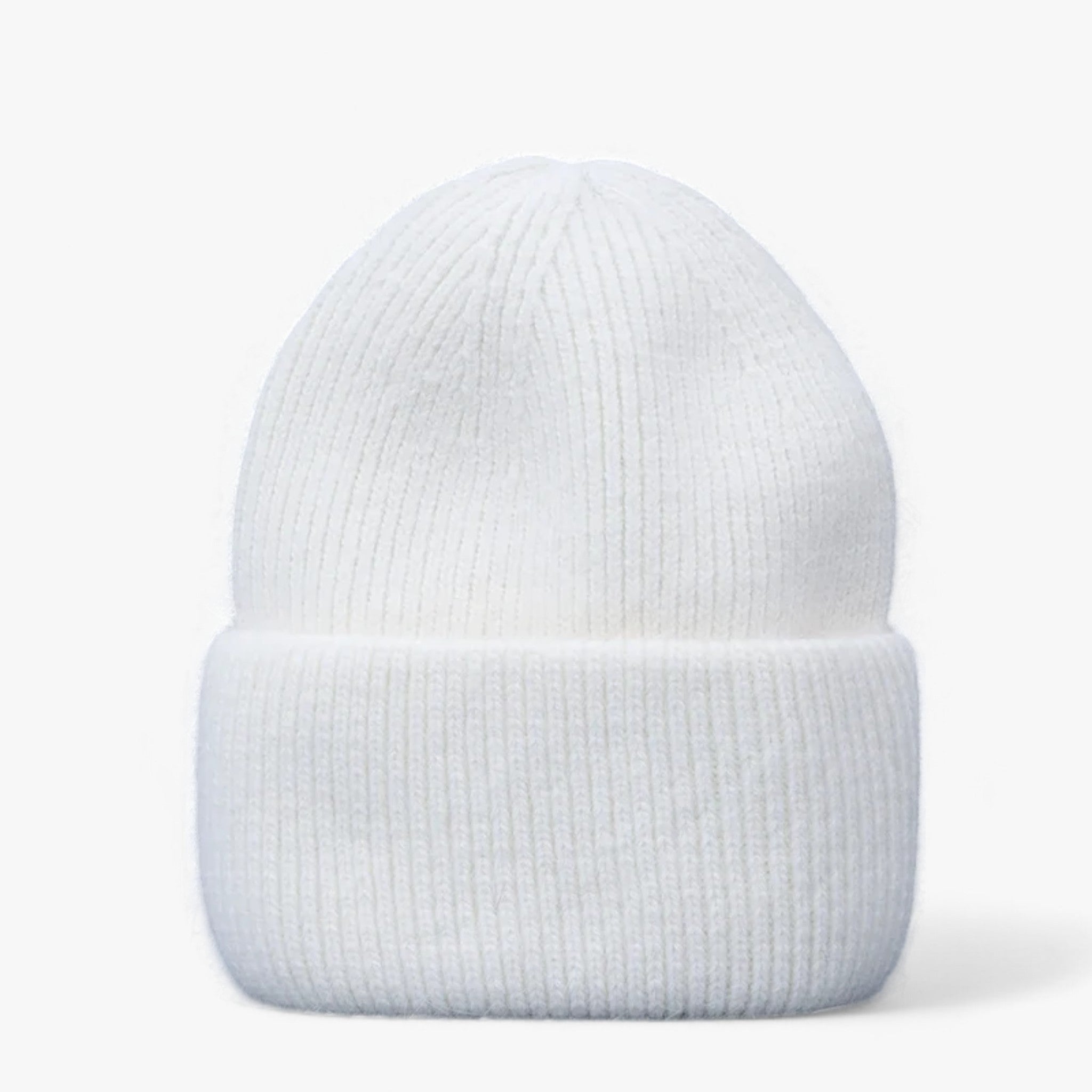 Cappello invernale: calore con vera pelliccia di coniglio Donna - Bianco 54cm-60cm - beanies bucket hats calore cappello cappello invernale coniglio donna hat invernale pelliccia Sun Hats - Concept Palermo